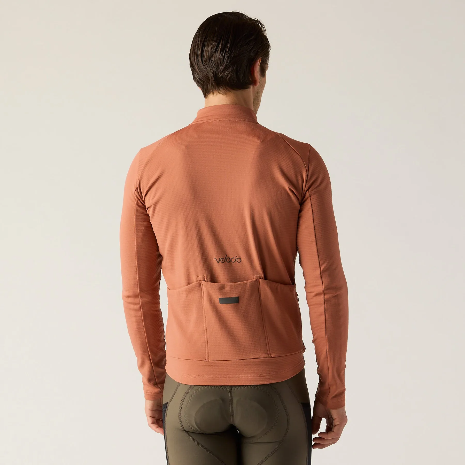 VELOCIO Luxe Thermal Long Sleeve - Copper Brown - Image 5