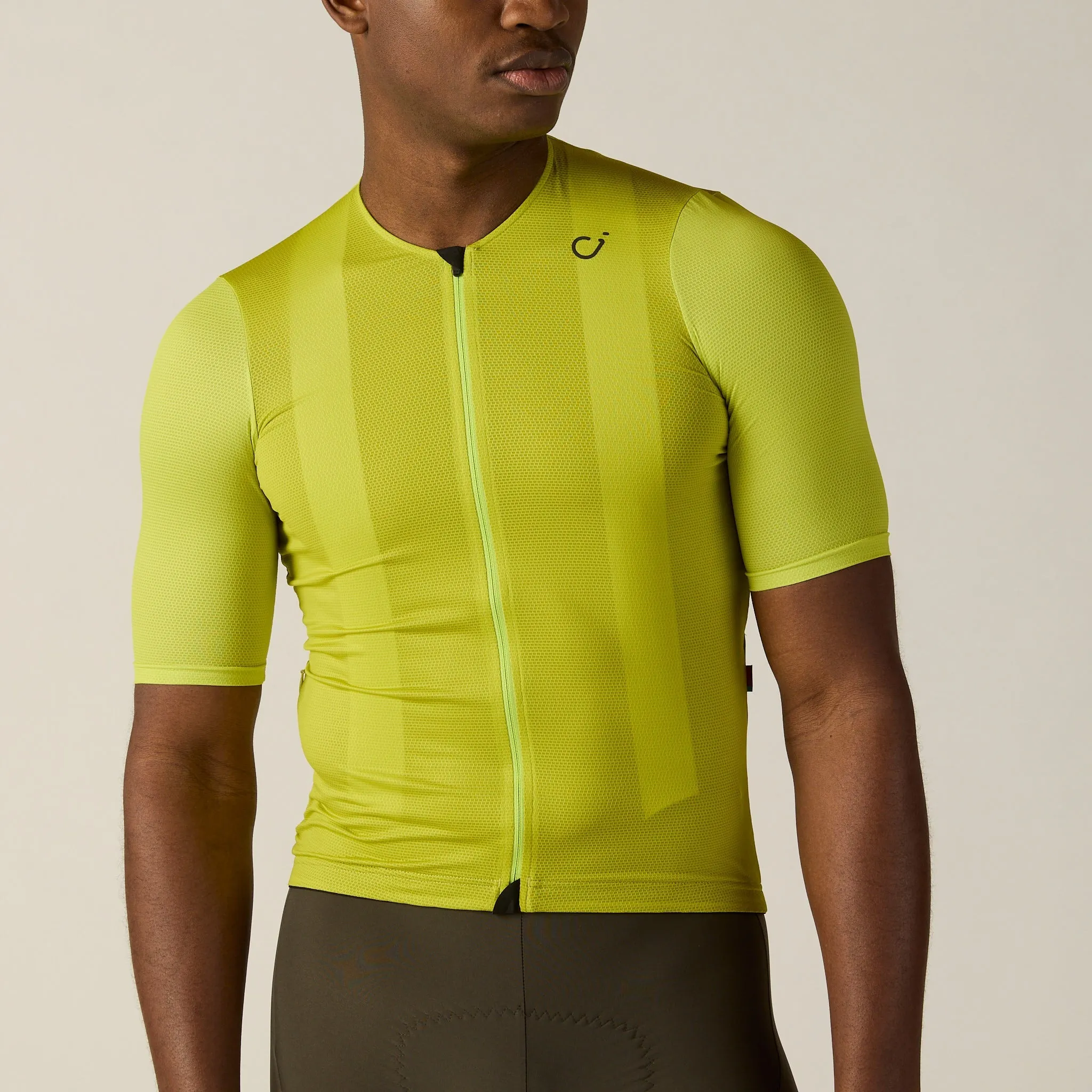 VELOCIO Luxe Ultralight Jersey - Bright Chartreuse - Image 3