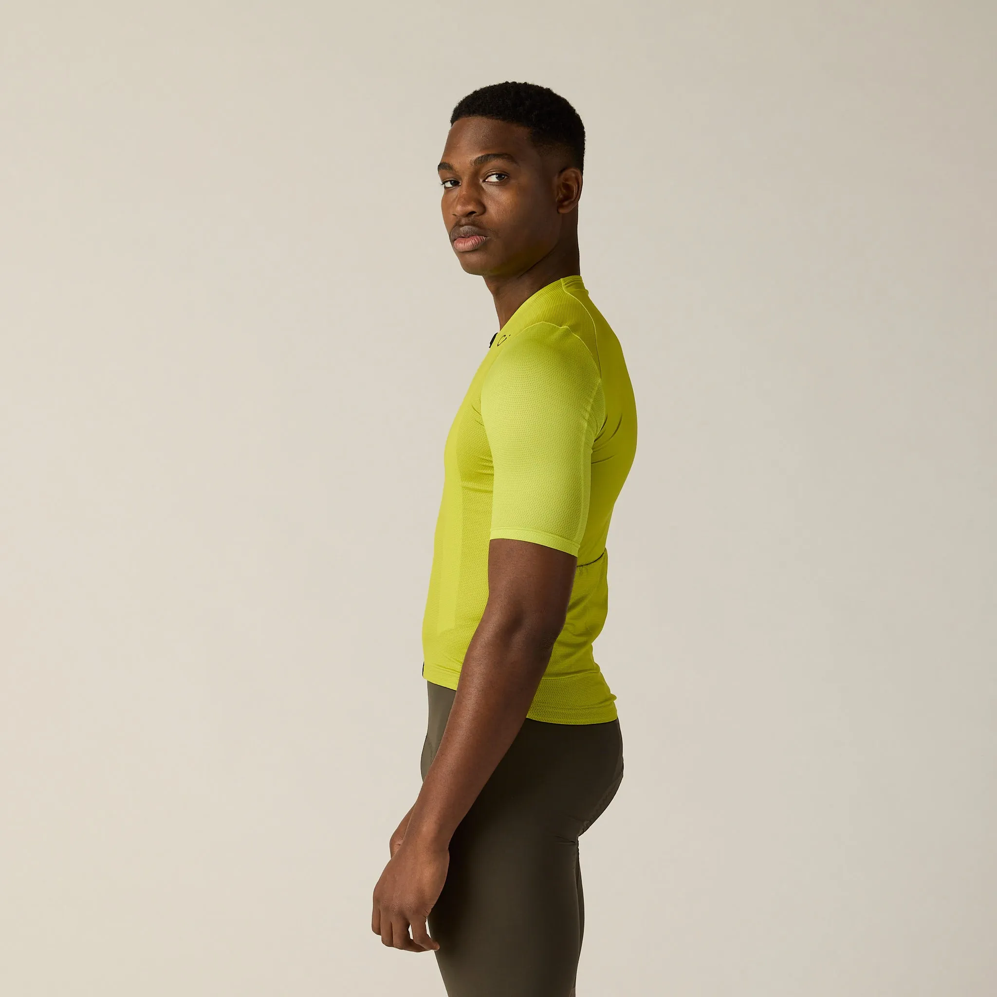 VELOCIO Luxe Ultralight Jersey - Bright Chartreuse - Image 4
