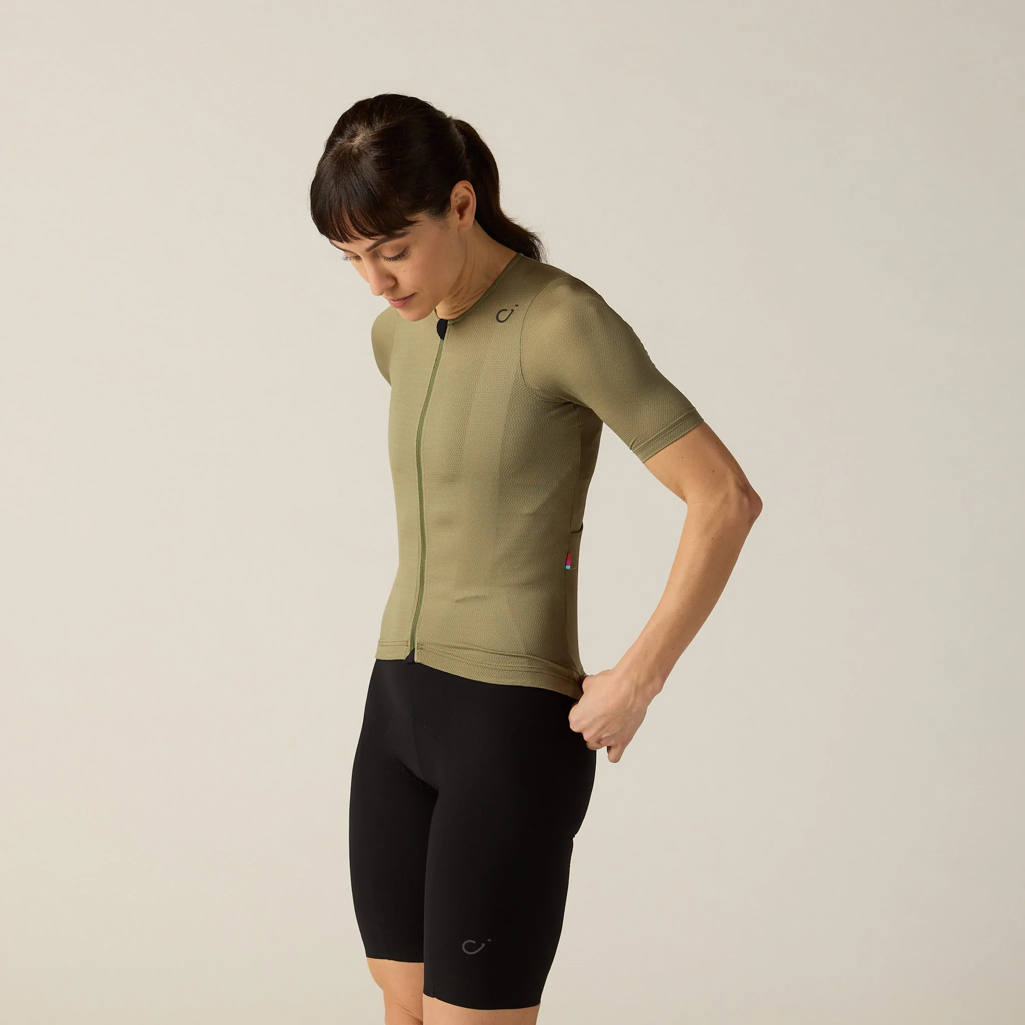 VELOCIO Luxe Ultralight Women Jersey - Deep Lichen - Image 3