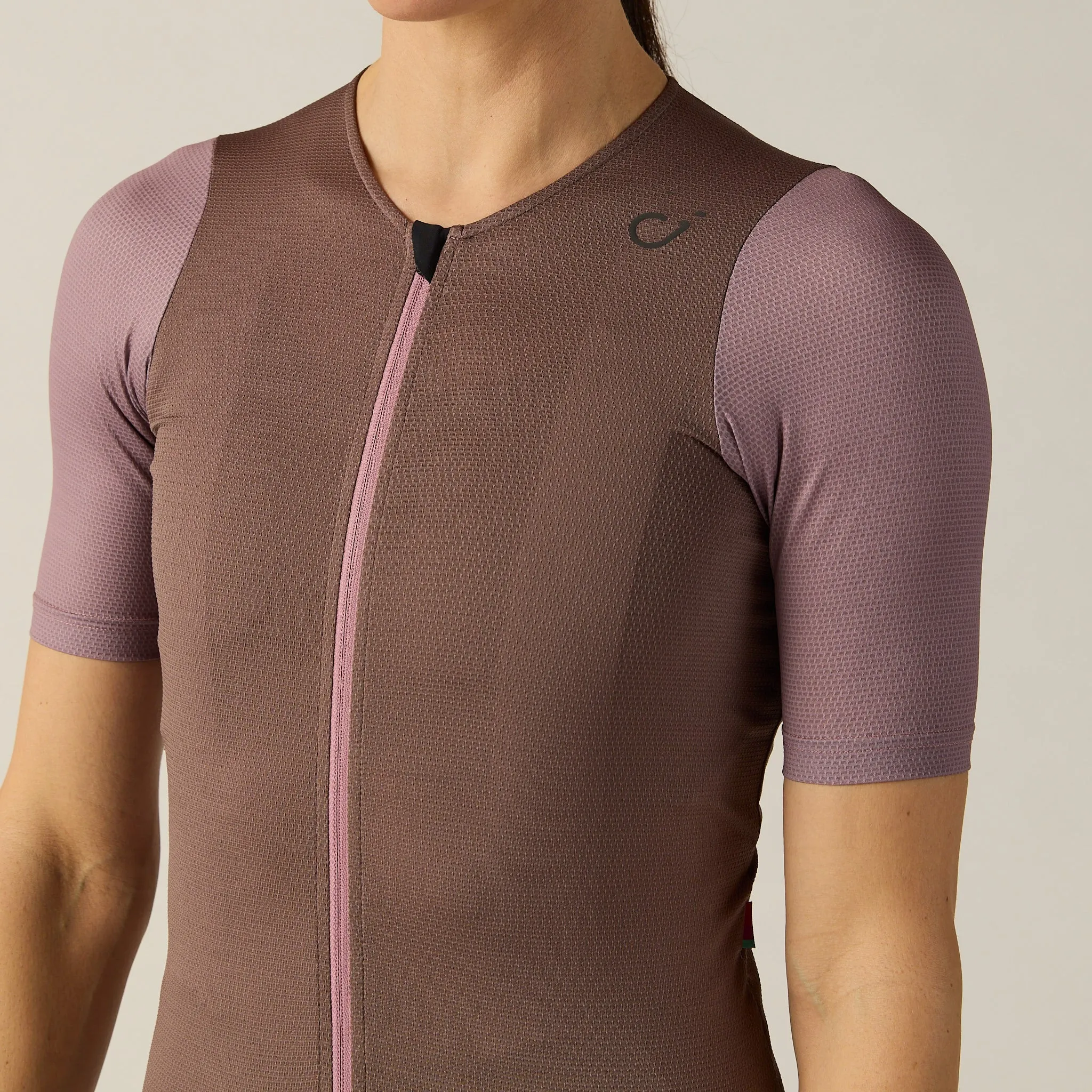 VELOCIO Luxe Ultralight Women Jersey - Plum Truffle - Image 4