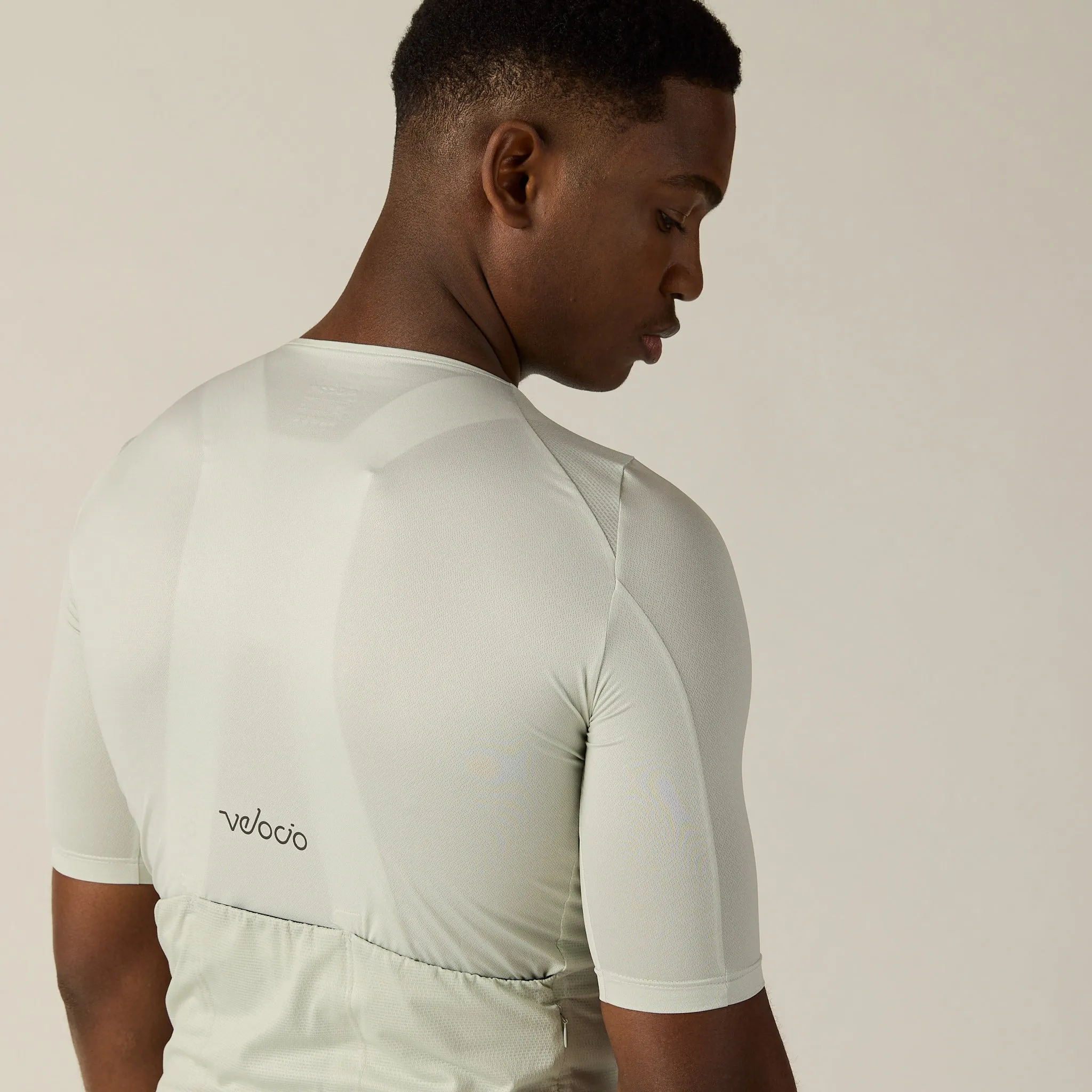 VELOCIO Luxe Ultralight Zipperless Jersey - Zephyr Blue - Image 3