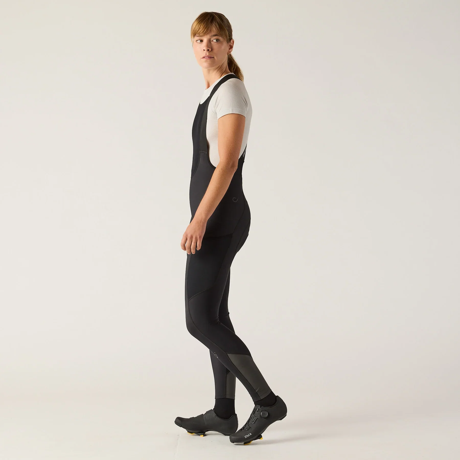 VELOCIO Luxe Women Bib Tights - Black - Image 2