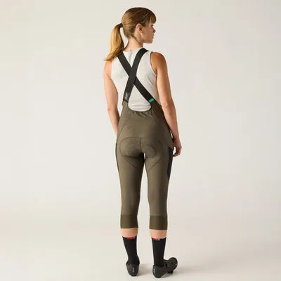 VELOCIO Luxe Women Thermal Cargo Bib Knicker - Black Olive - Image 3