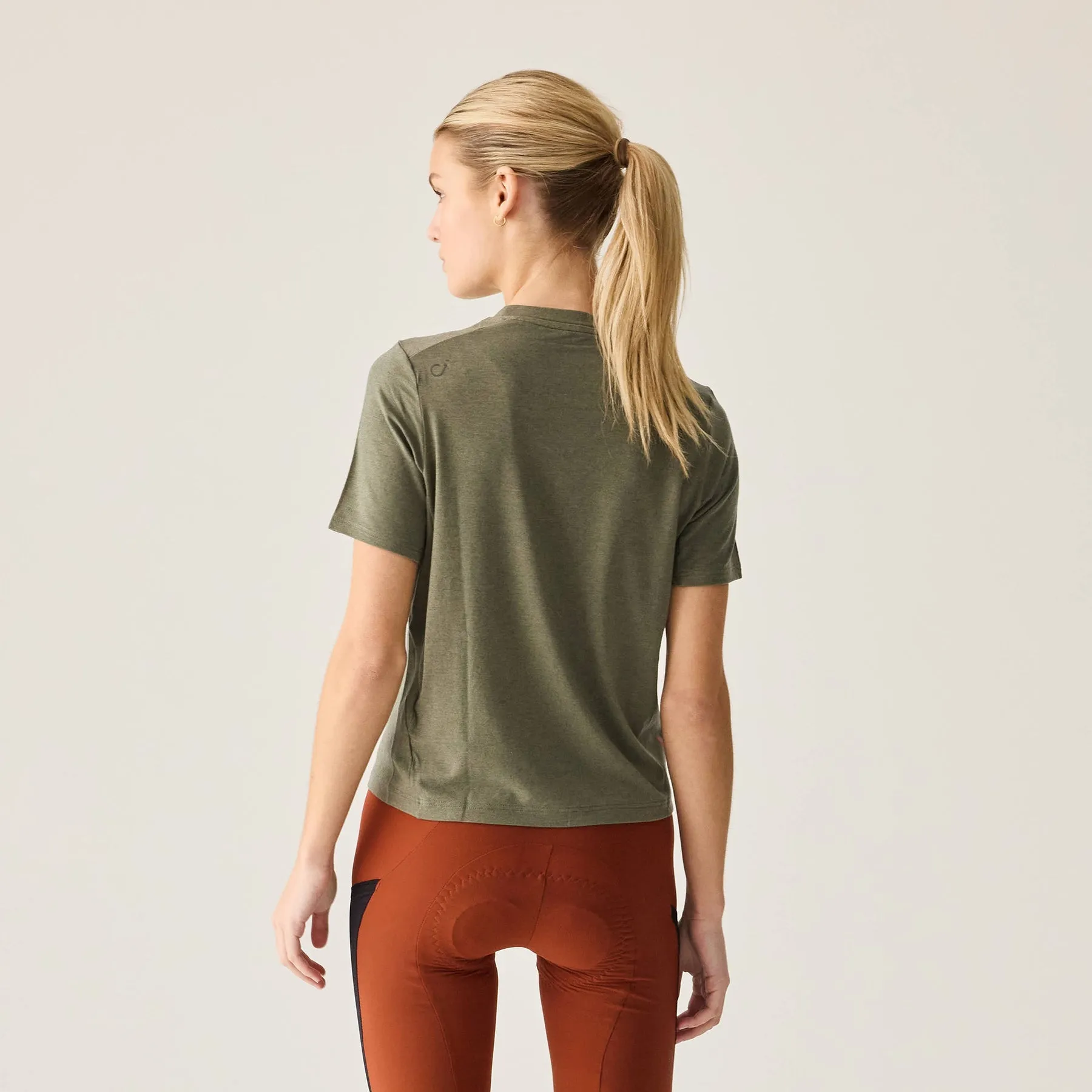 VELOCIO Merino Ride Tee - Deep Lichen - Image 2