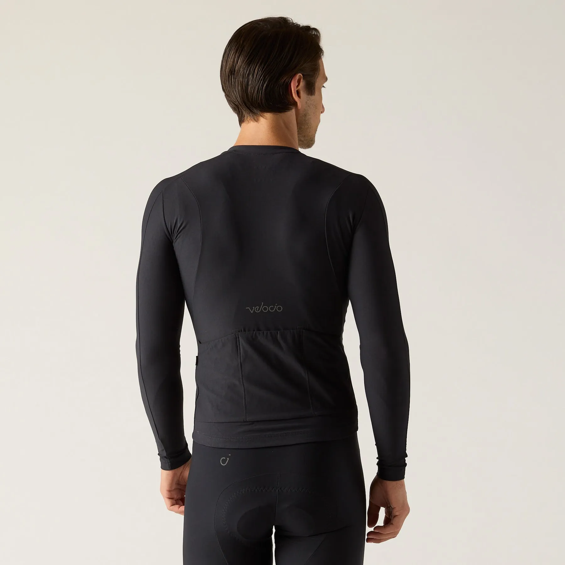 VELOCIO One Long Sleeve Jersey - Black - Image 2