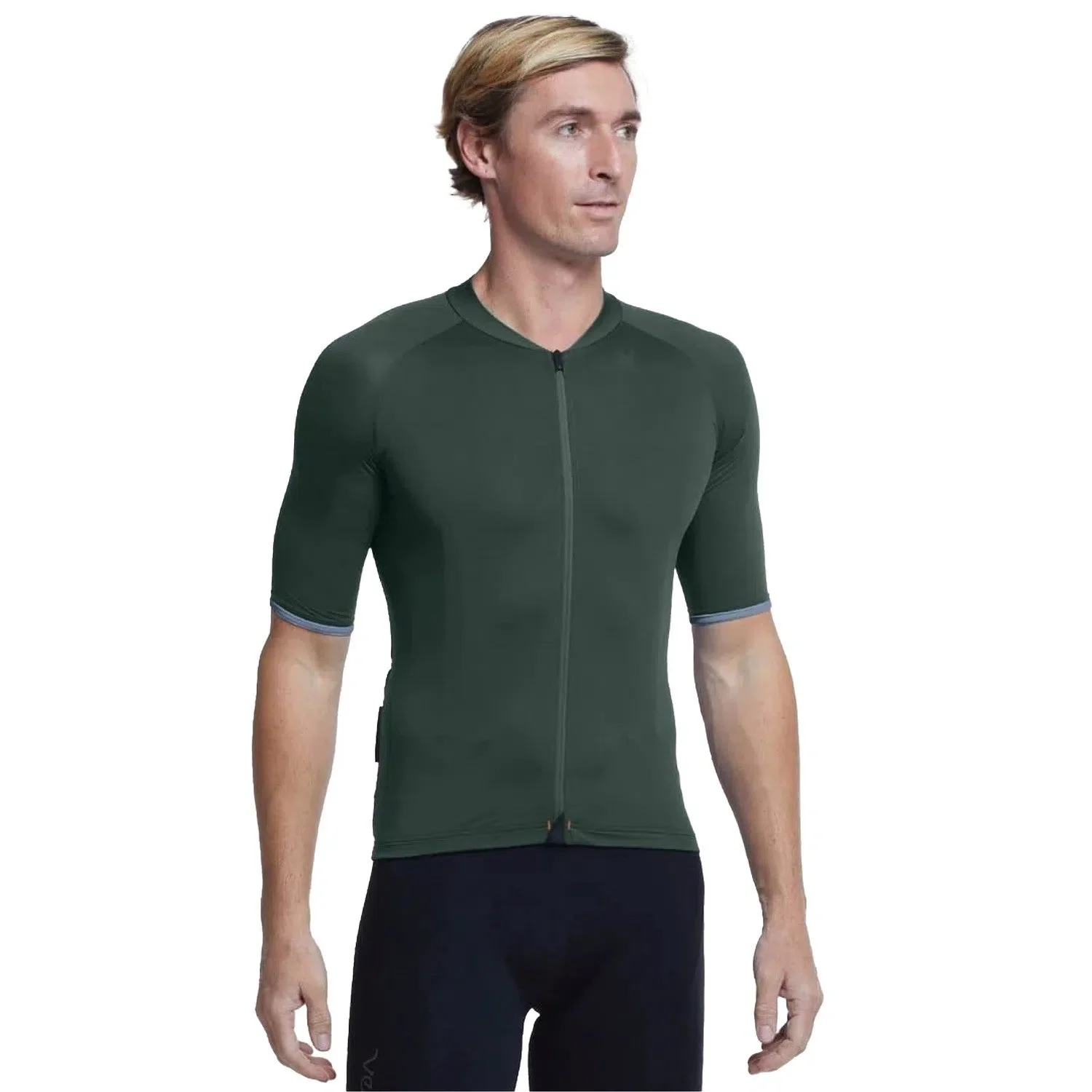 VELOCIO Signature Jersey Mens - Dark Olive - Image 3