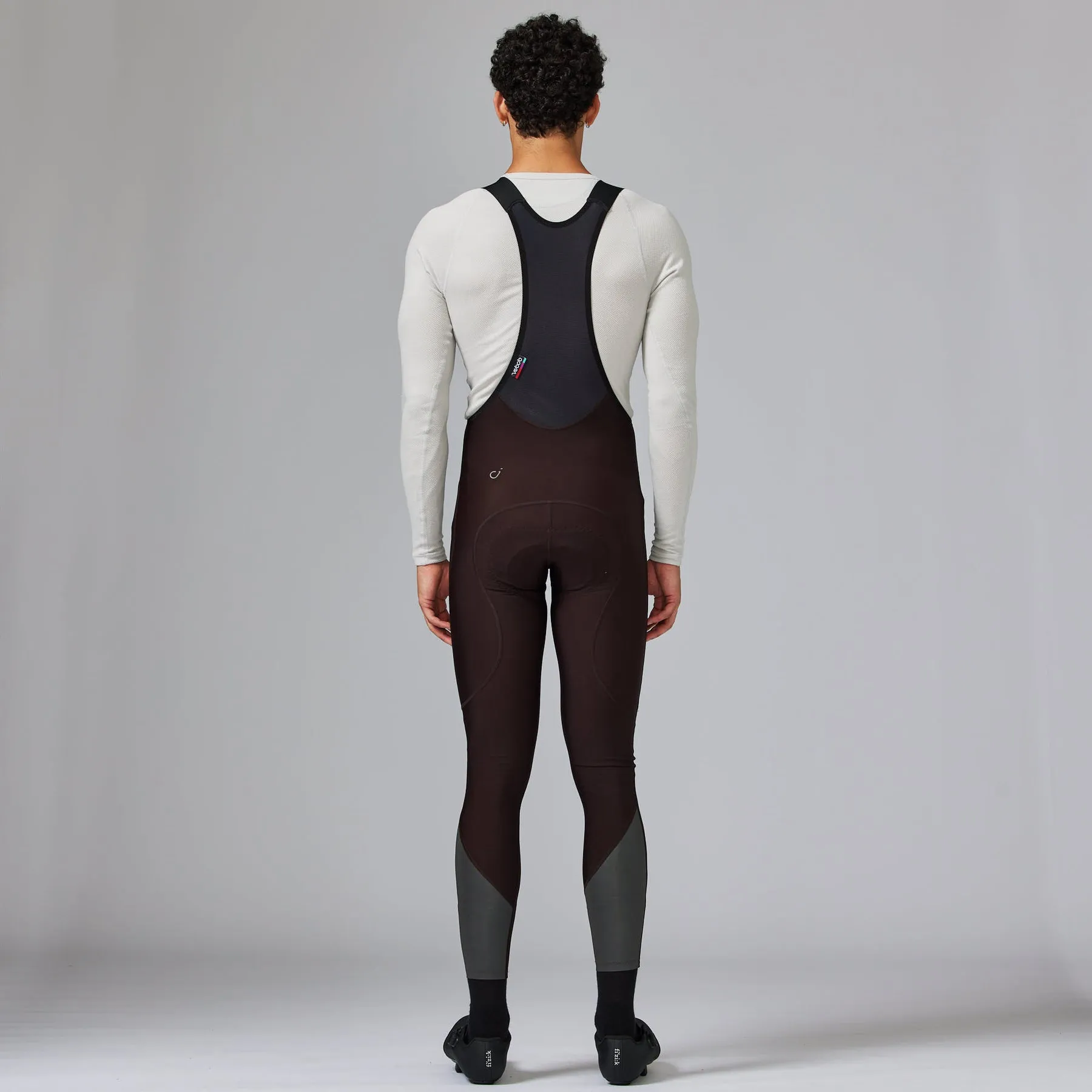 VELOCIO Thermal Bib Tights - Ganache - Image 2