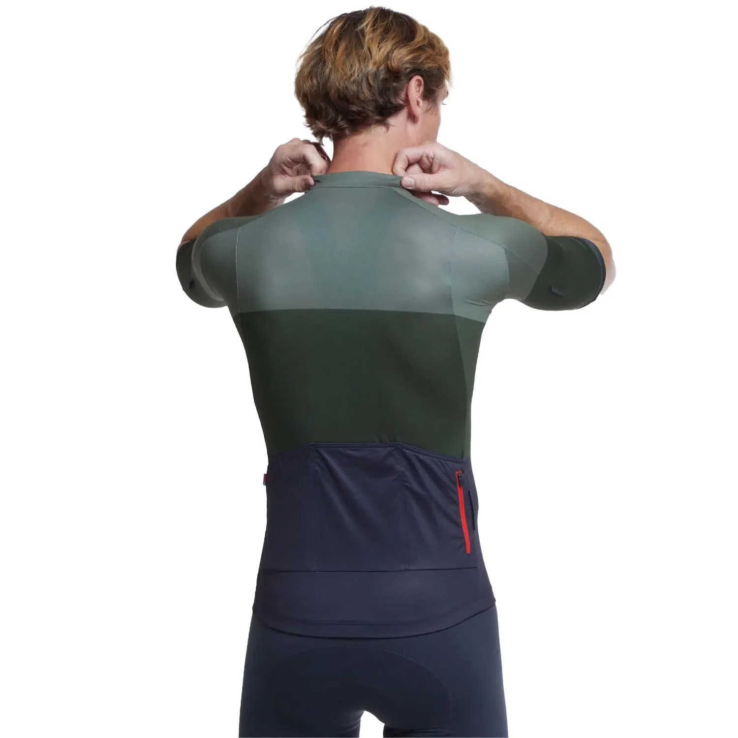 VELOCIO Tricolor Jersey SE - Dark Olive - Image 3