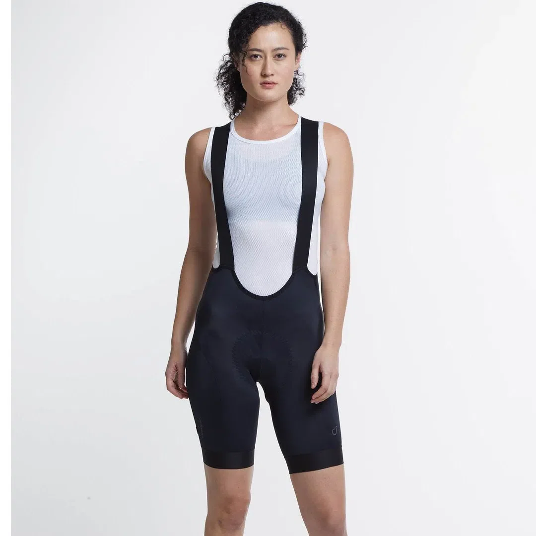 VELOCIO Foundation Women Bib Shorts - Black - Image 6