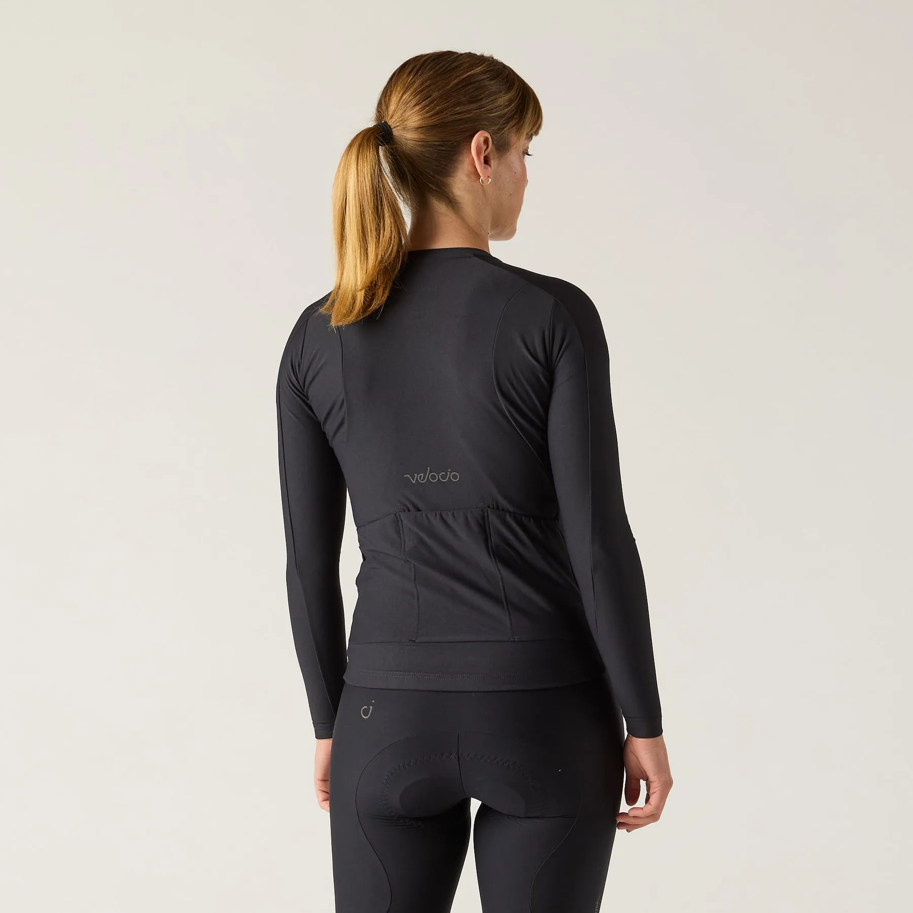VELOCIO One Women Long Sleeve Jersey - Black - Image 2