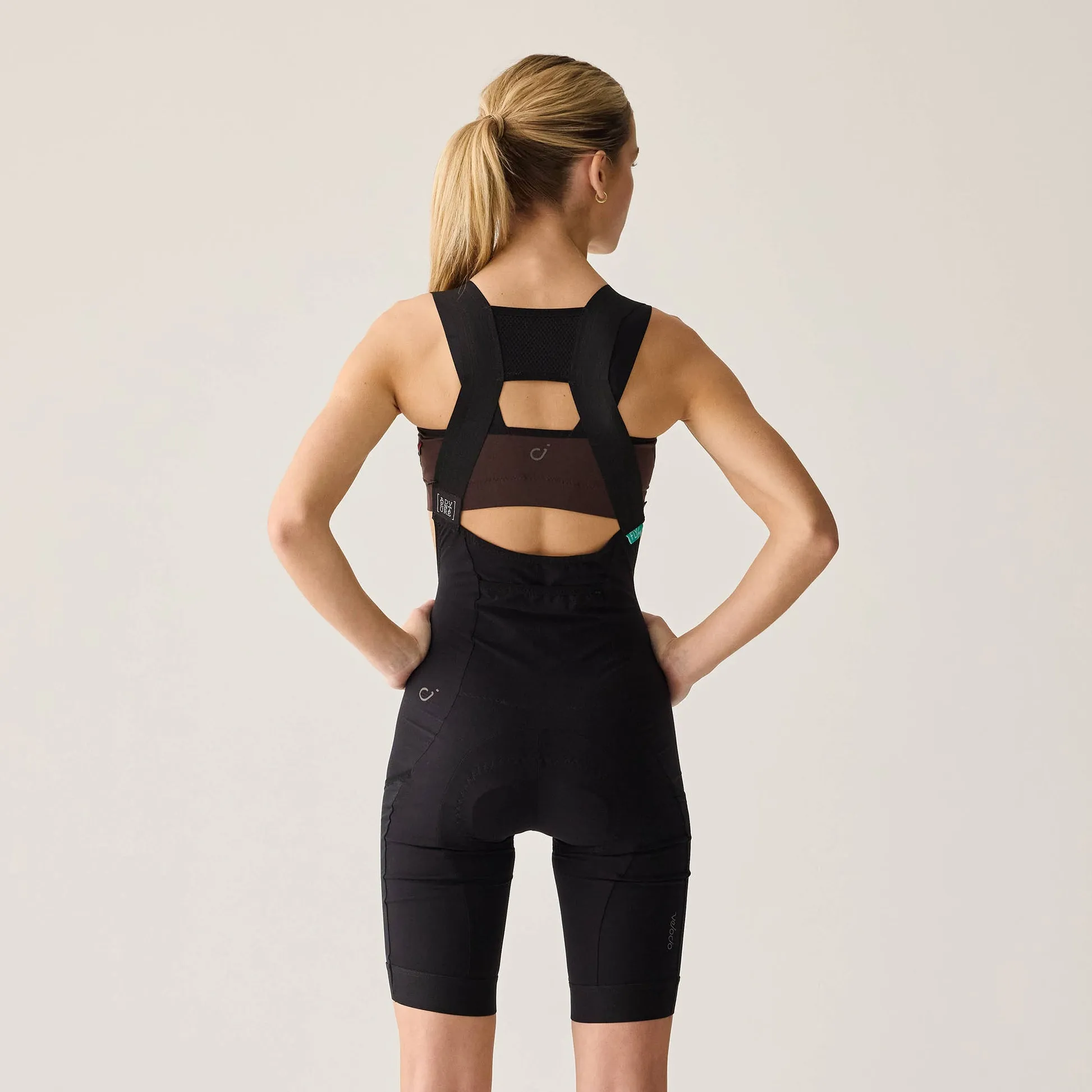 VELOCIO Adventure Cargo Women Bib Shorts - Black - Image 2
