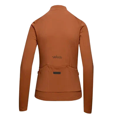VELOCIO Luxe Women Thermal Long Sleeve - Copper Brown - Image 2