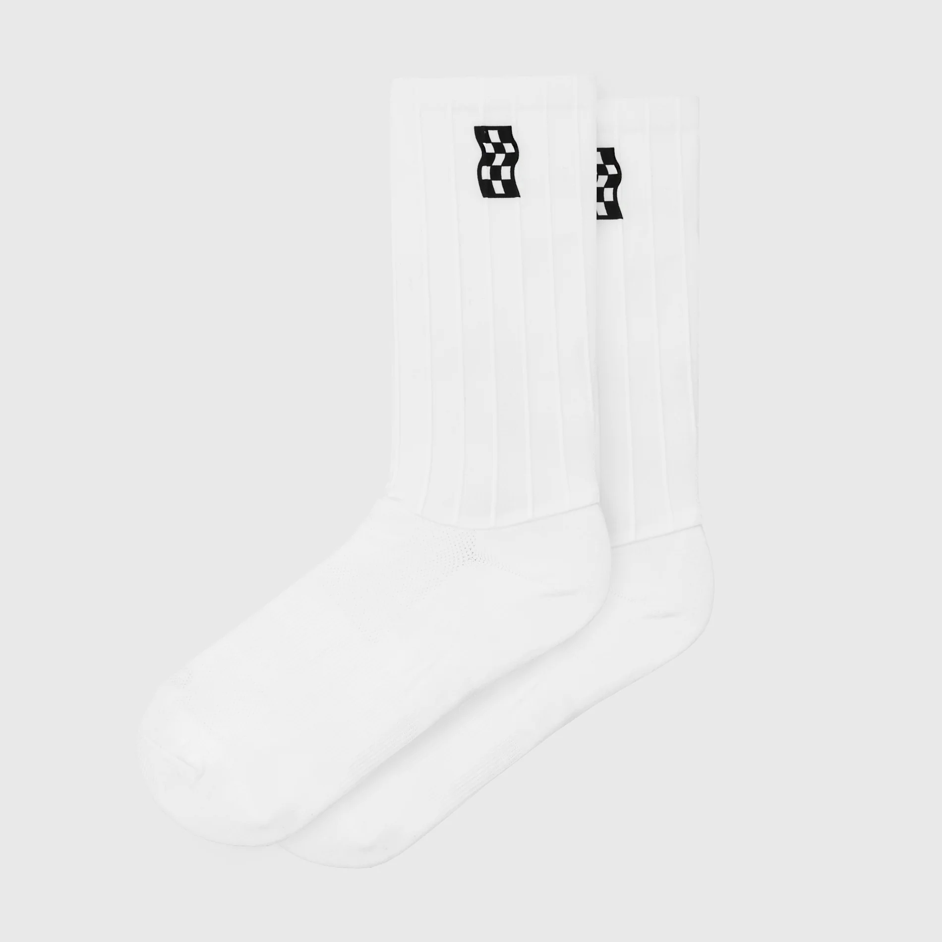 VELODROM Aero Road Cycling Socks - White - Image 2