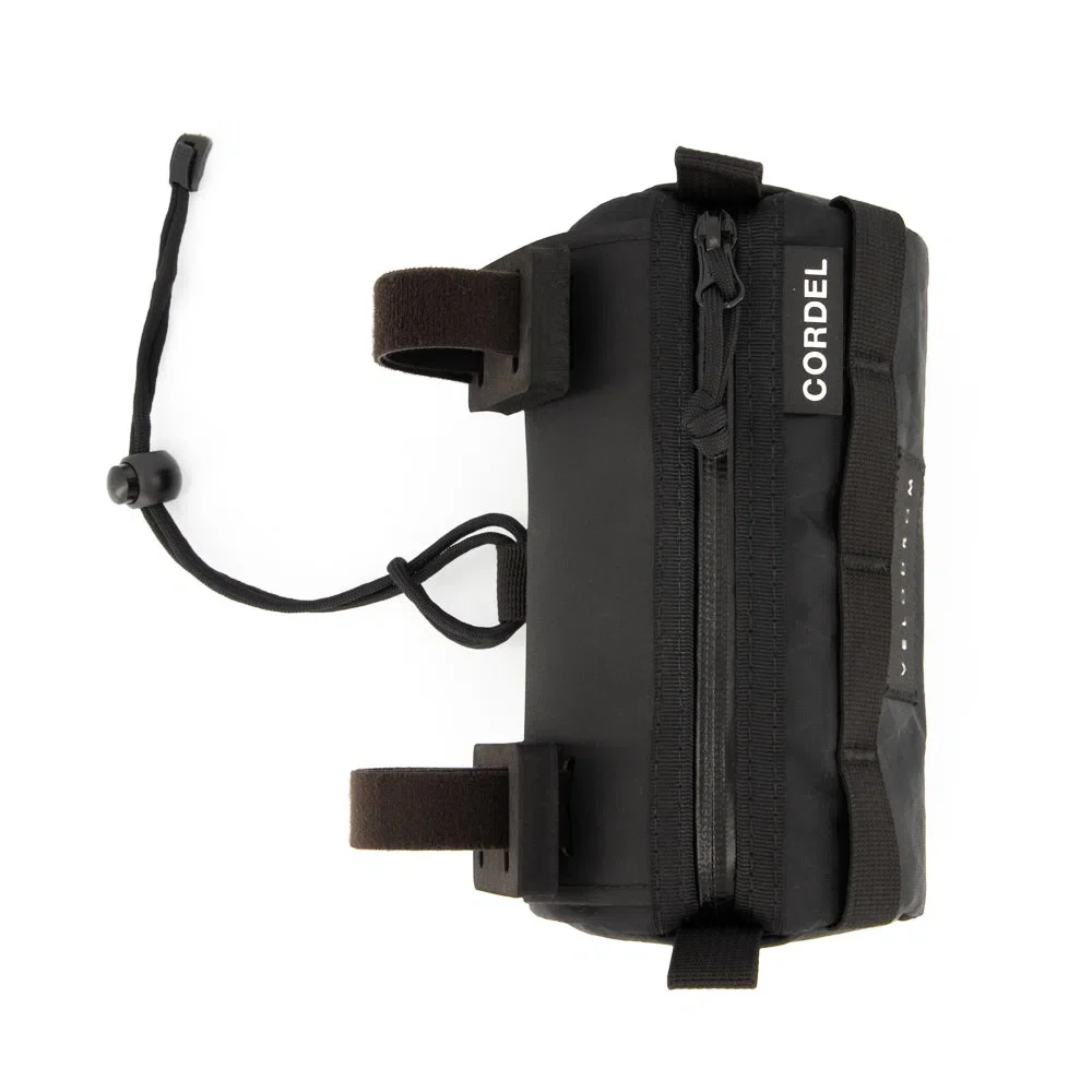 VELODROM by Cordel Durum Mini Handlebar Bag - Classic Graphic Black - Image 2