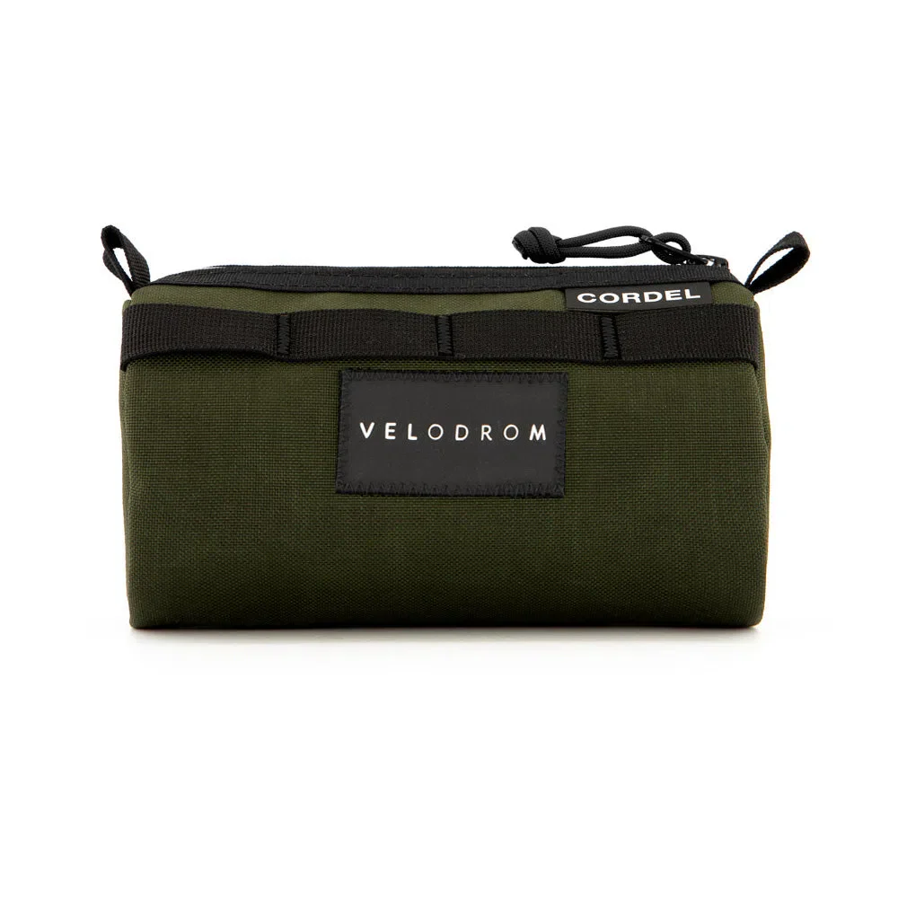 VELODROM by Cordel Durum Mini Handlebar Bag - Classic Graphic Olive