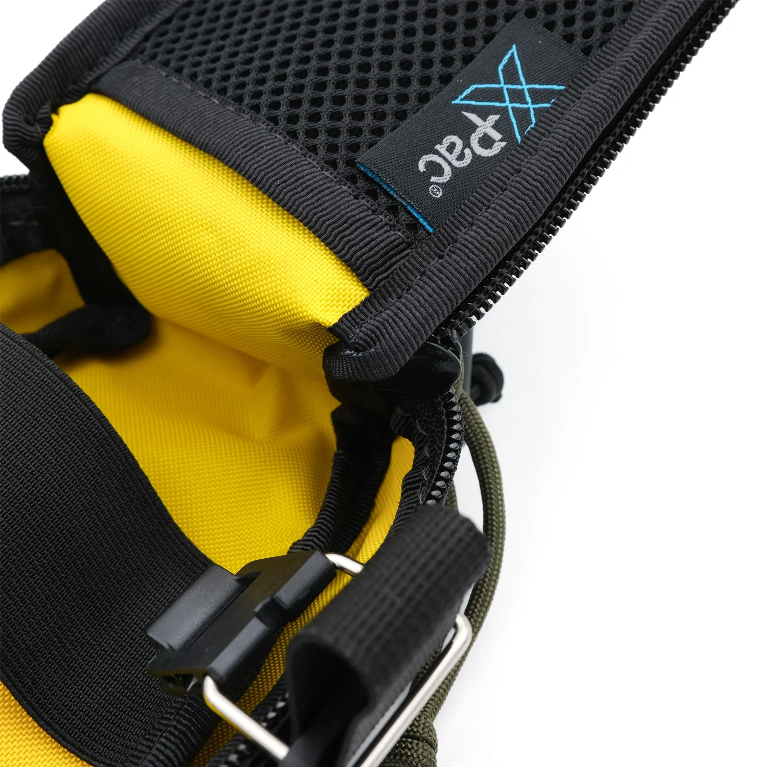 VELODROM RaceDay by Cordel Saddle Bag - Heavy Graphic Black/Sand - Image 5