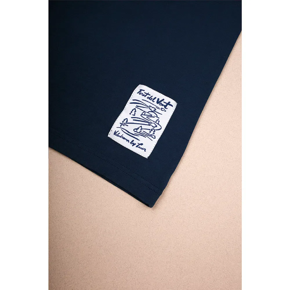 VELODROM by LASER Forat Del Vent Tshirt - Navy - Image 4