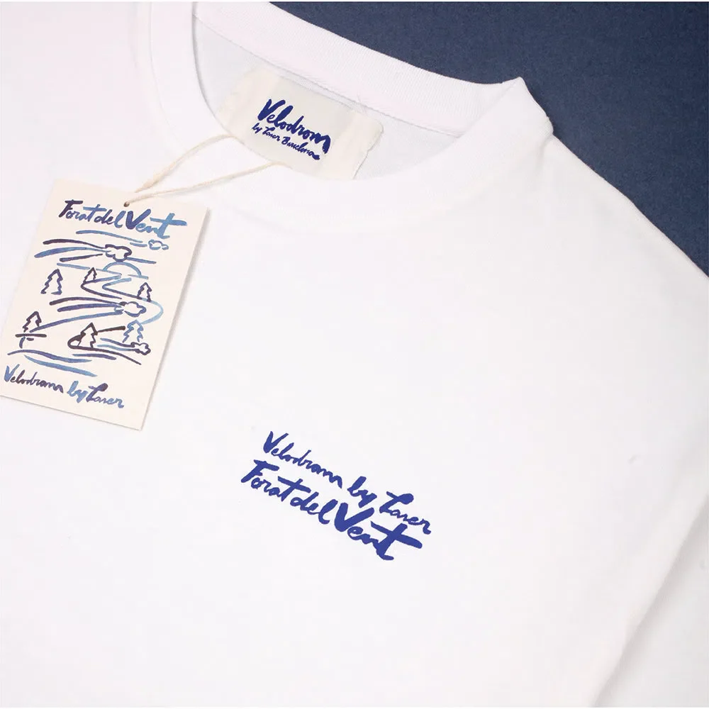 VELODROM by LASER Forat del Vent Tshirt - White - Image 3