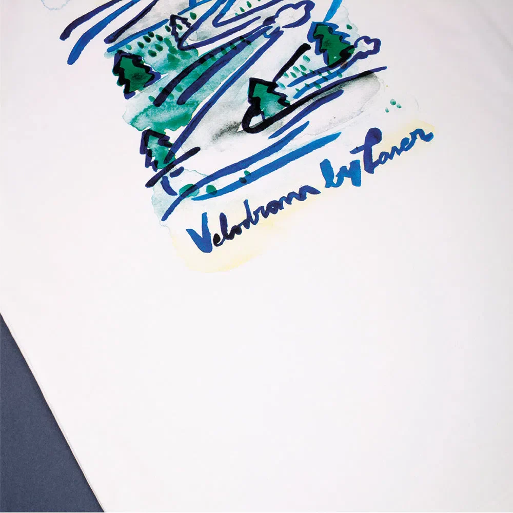 VELODROM by LASER Forat del Vent Tshirt - White - Image 4
