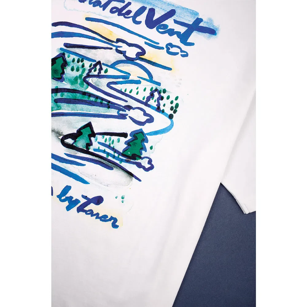VELODROM by LASER Forat del Vent Tshirt - White - Image 6