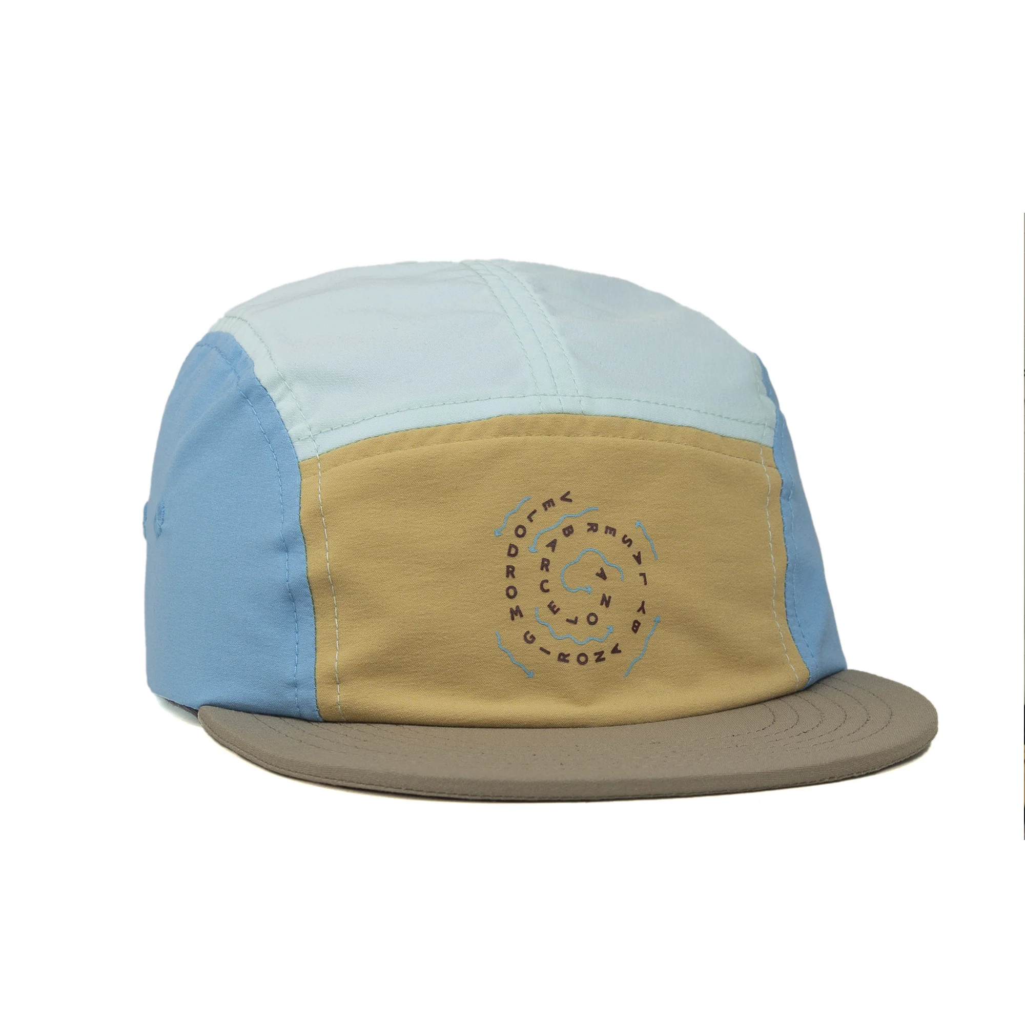 VELODROM by LASER Trail 5 Panel Hat - Multi
