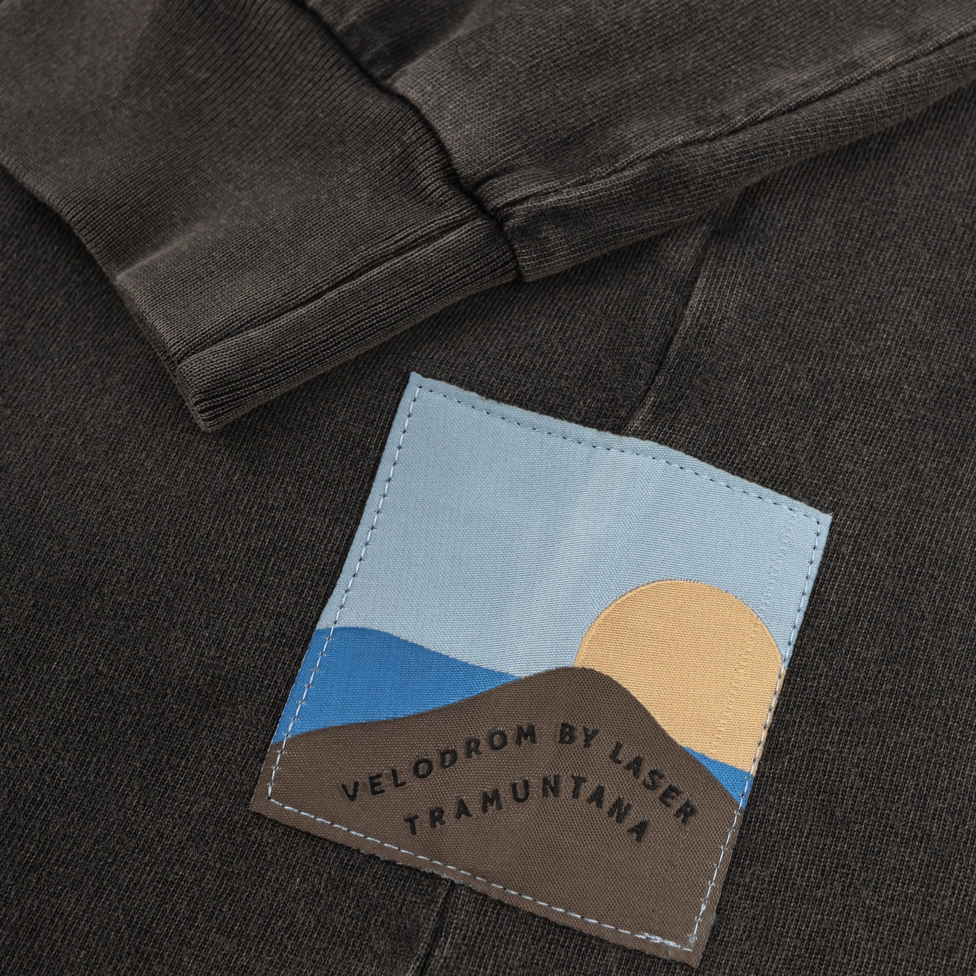 VELODROM by LASER Tramuntana LS Tshirt - Washed Black - Image 5