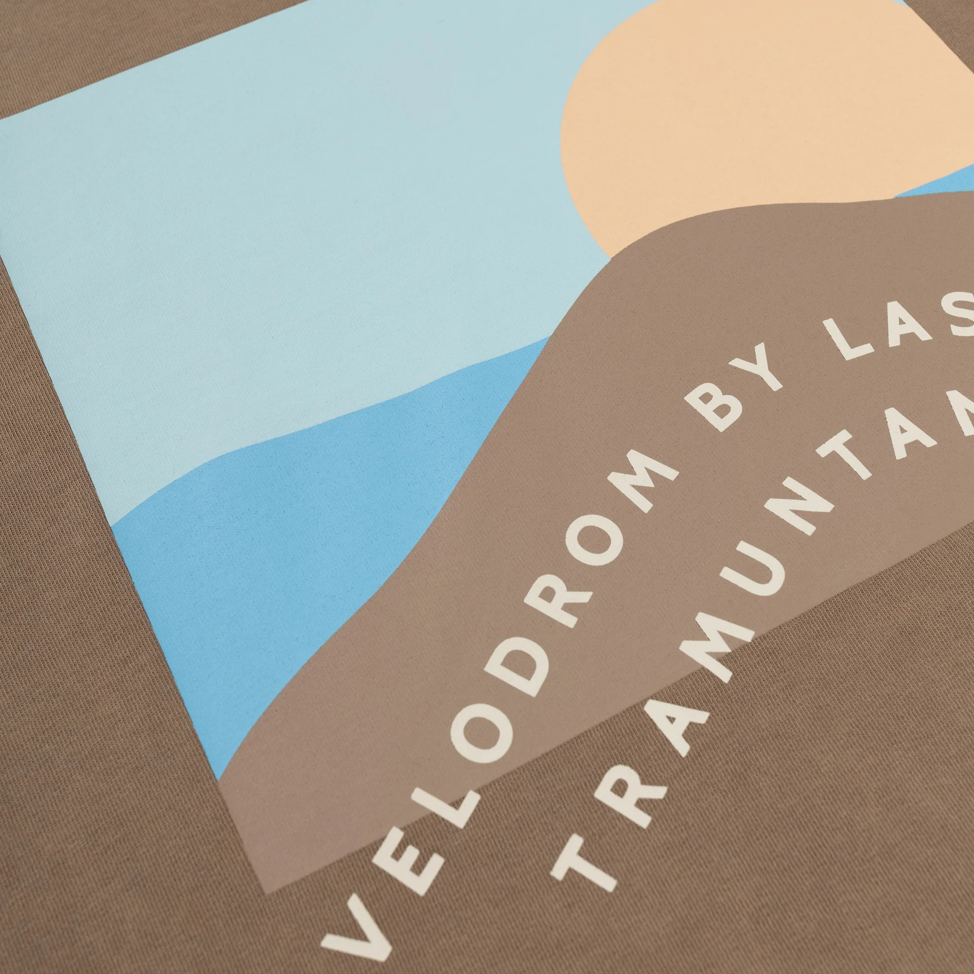 VELODROM x LASER Tramuntana Tshirt - Terracota - Image 3
