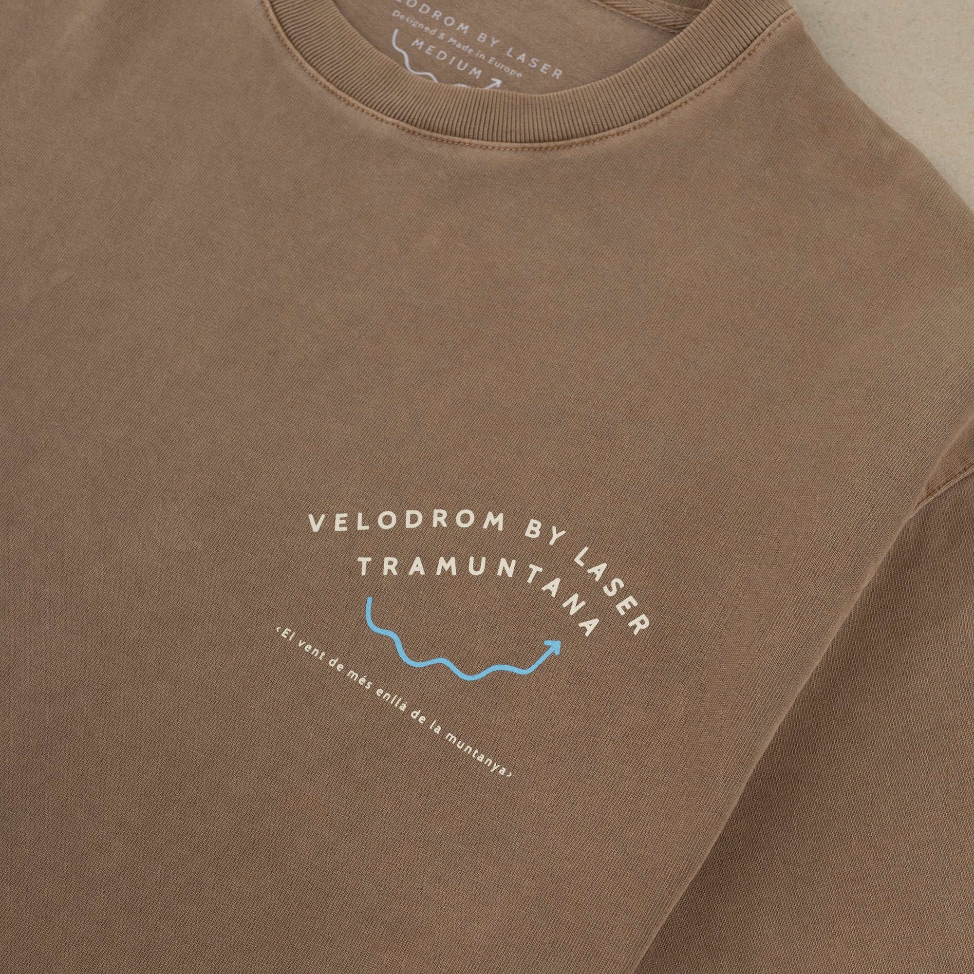 VELODROM x LASER Tramuntana Tshirt - Terracota - Image 5