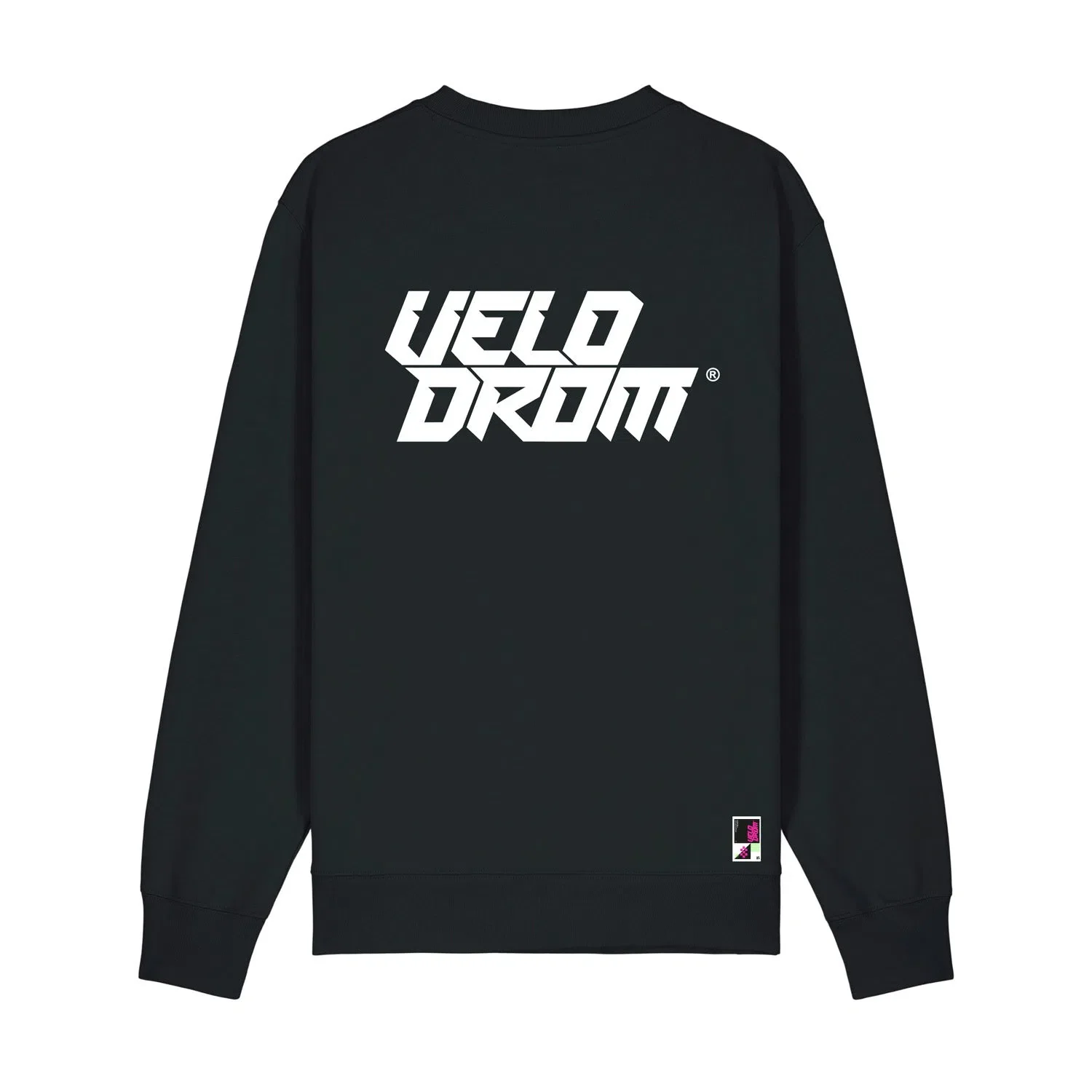 VELODROM Casual Sweatshirt - Black/White - Image 2