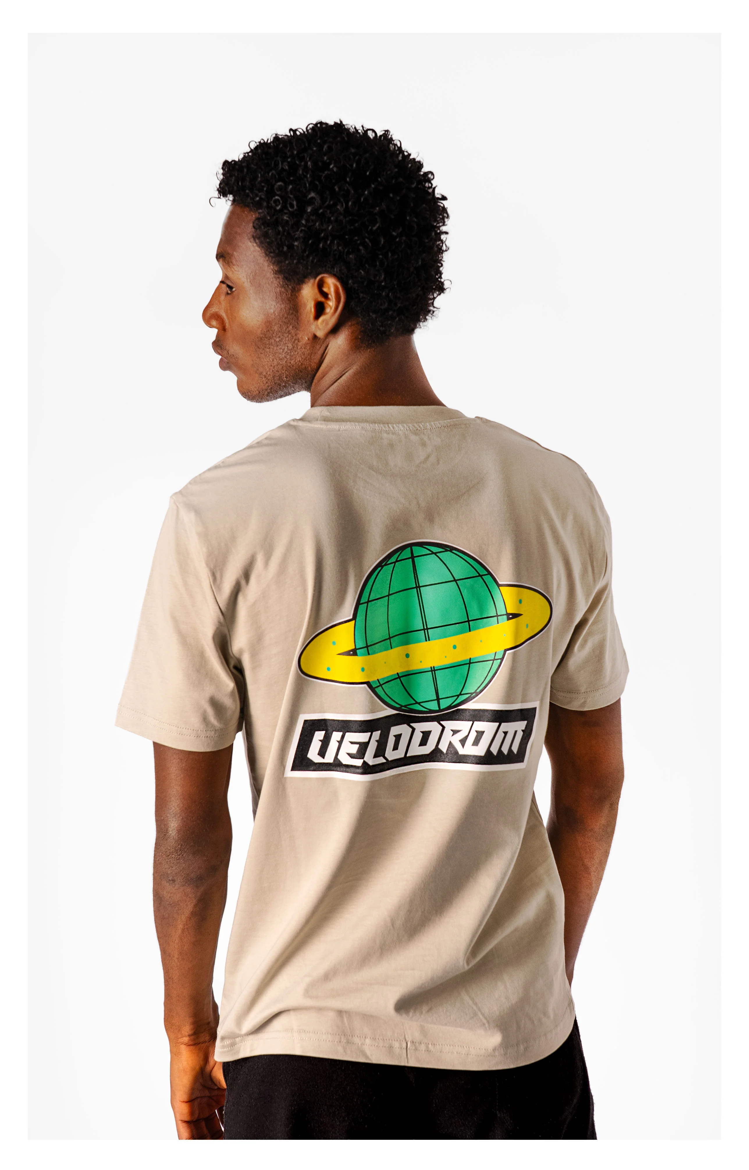 VELODROM Cycling Community 3.0 Tshirt - Light Green Military/Yellow/Green - Image 2