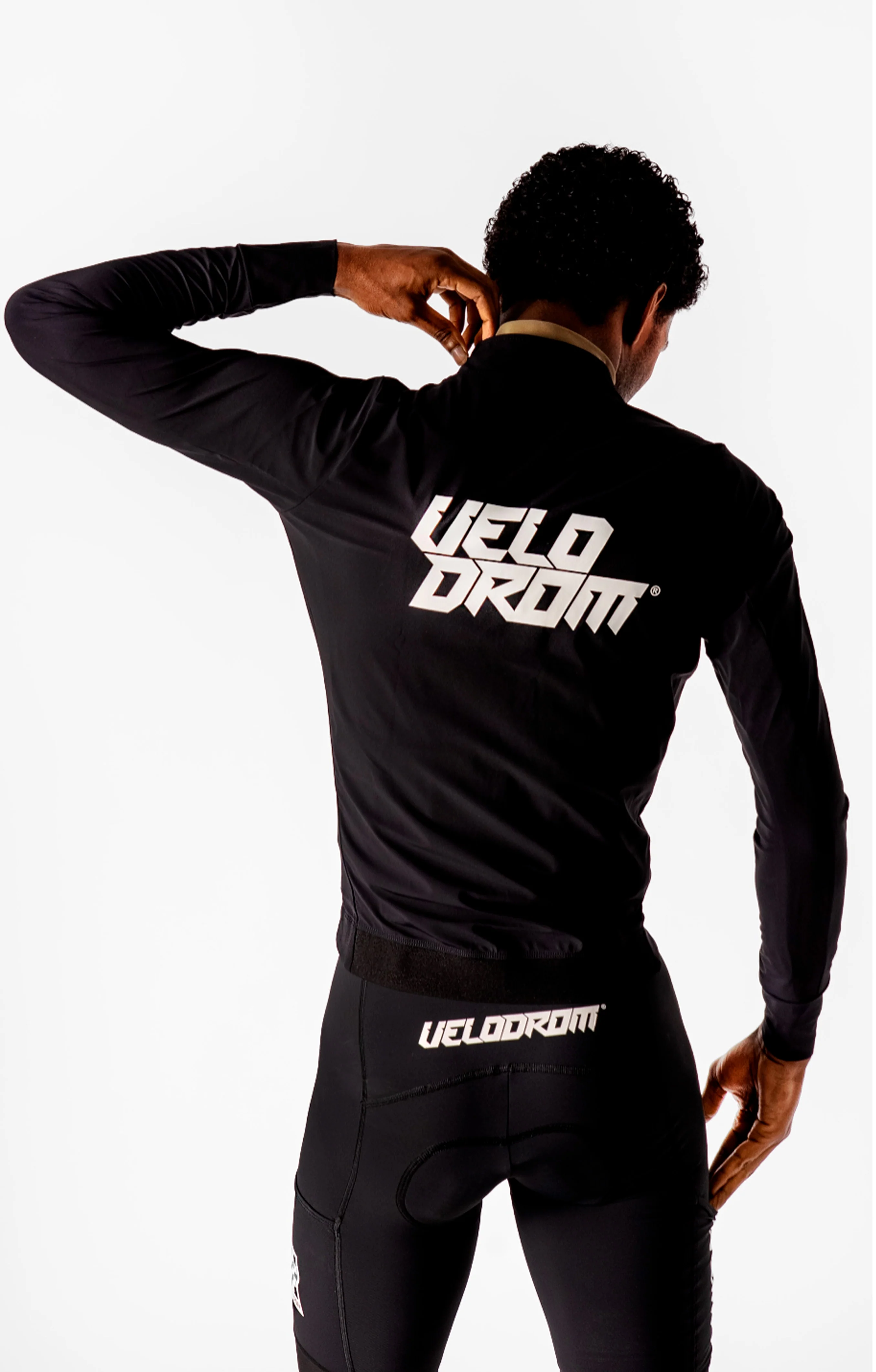 VELODROM RaceDay Light Jacket 3.0 - Black/White - Image 2