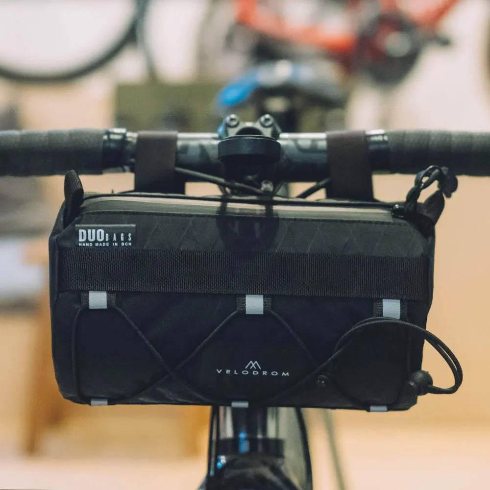 VELODROM Handlebar Bag - Black - Image 3