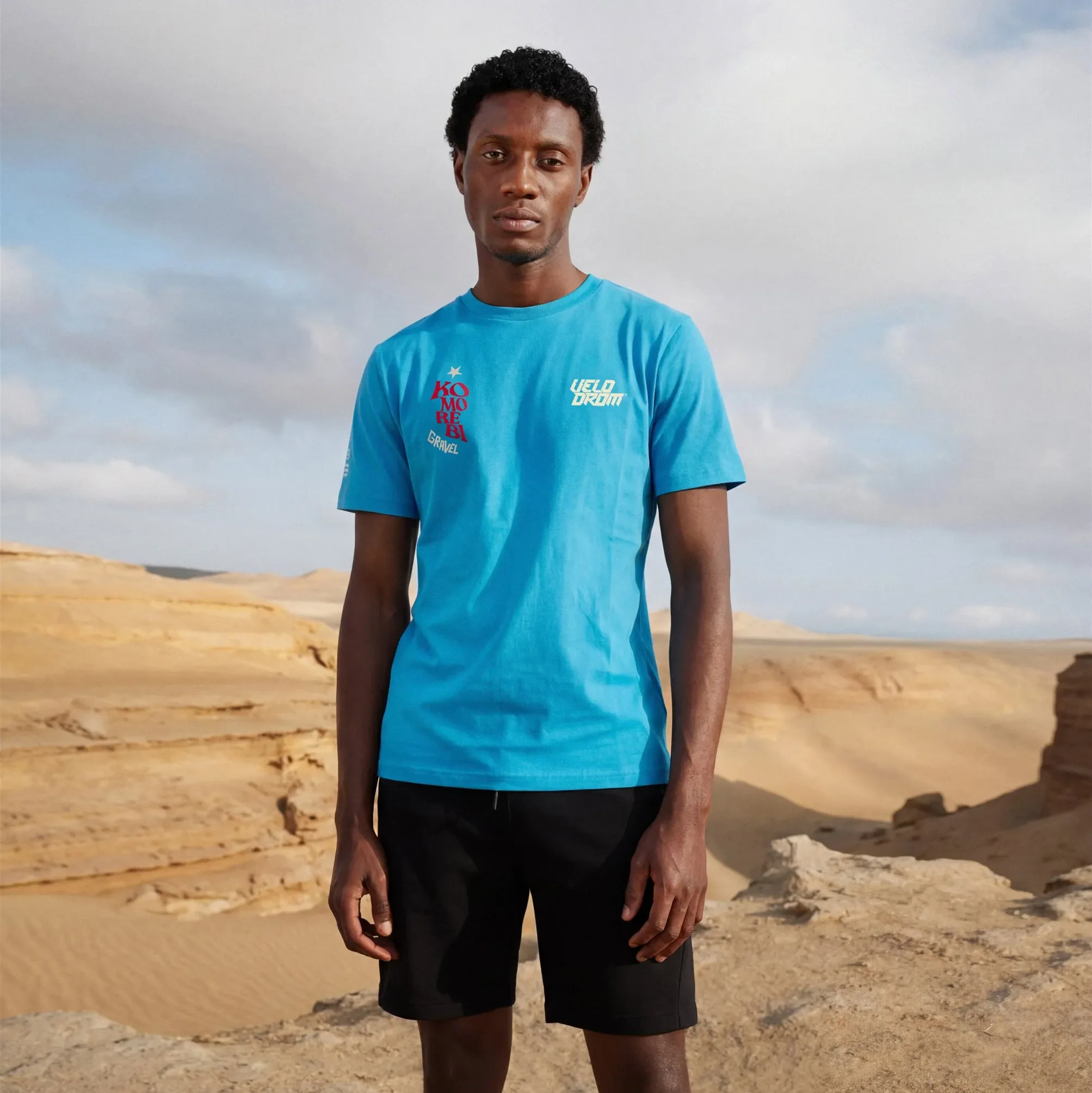 VELODROM Komorebi 2026 Tshirt - Bright Blue - Image 3