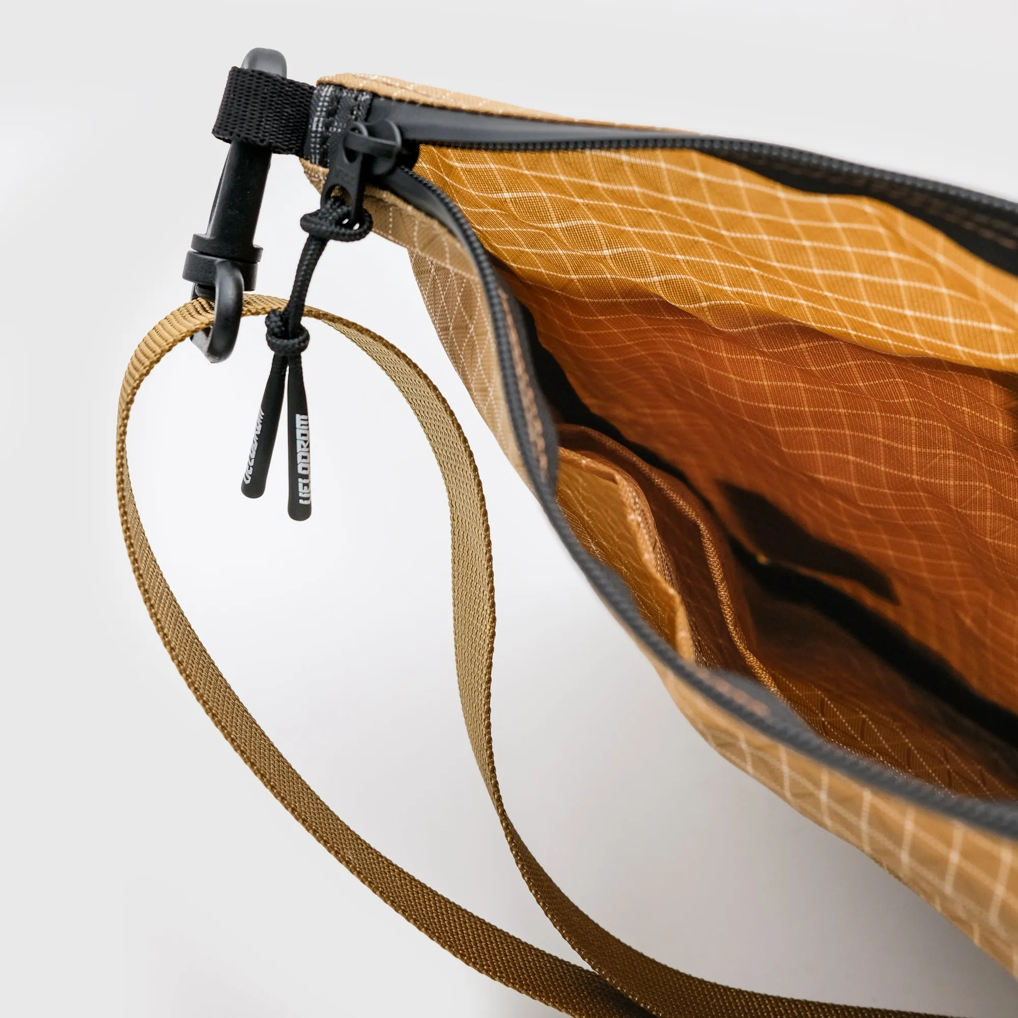 Velodrom Logo Patch Technical Musette - Light Brown - Image 5