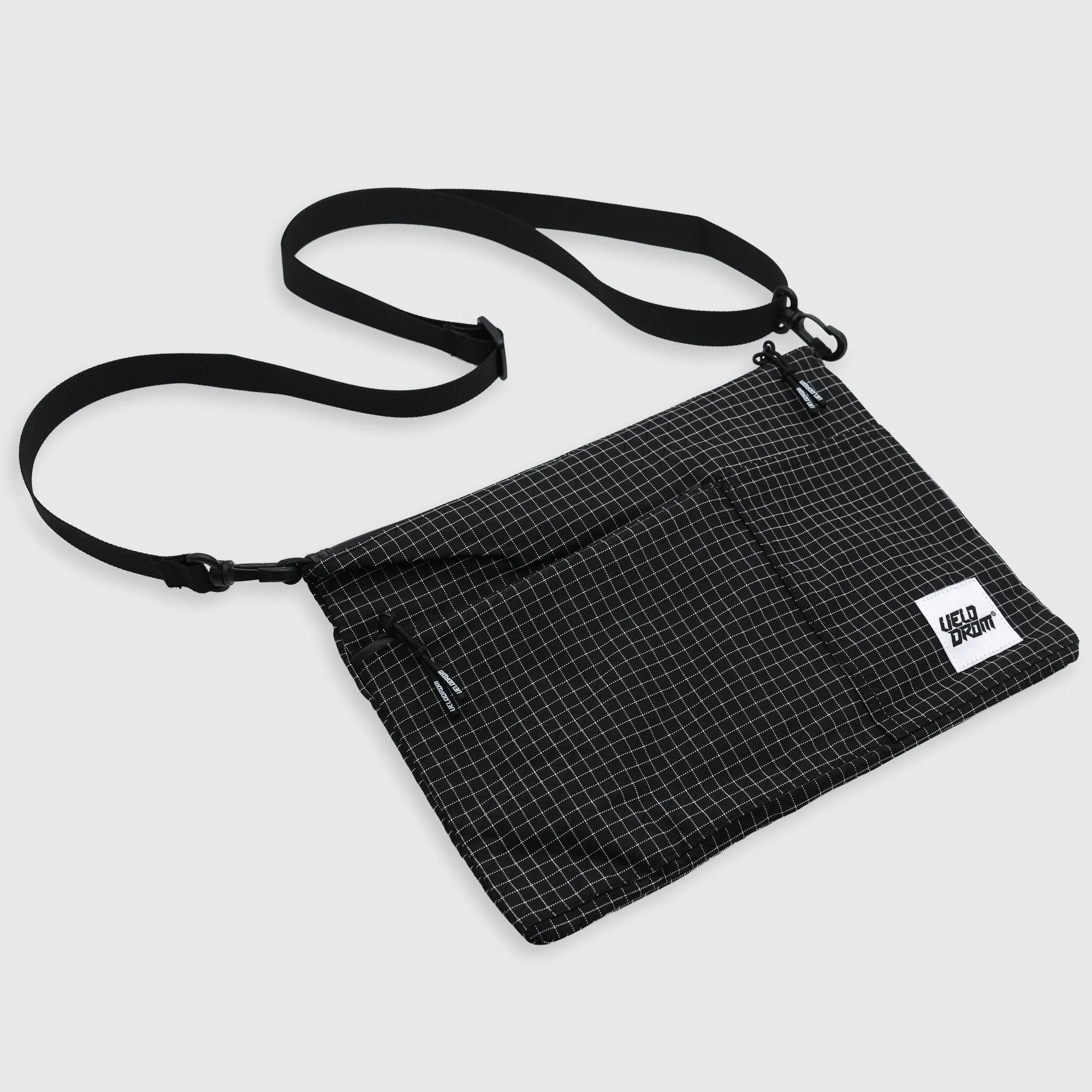 Velodrom Logo Patch Technical Musette - Dark Grey - Image 2