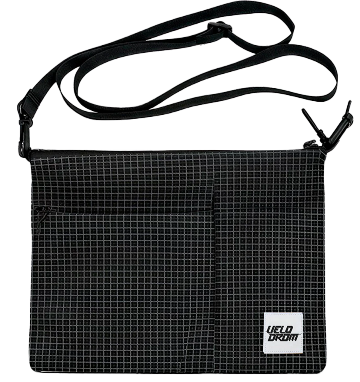 Velodrom Logo Patch Technical Musette - Dark Grey - Image 3
