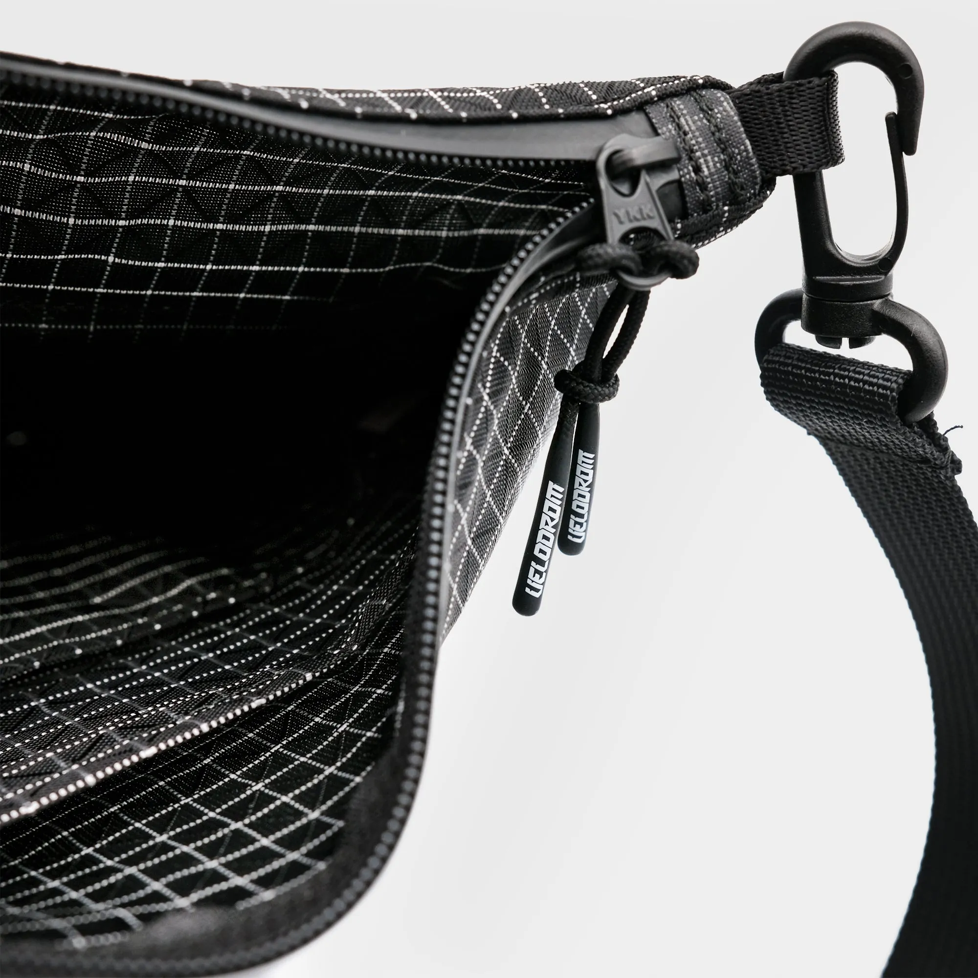 Velodrom Logo Patch Technical Musette - Dark Grey - Image 6