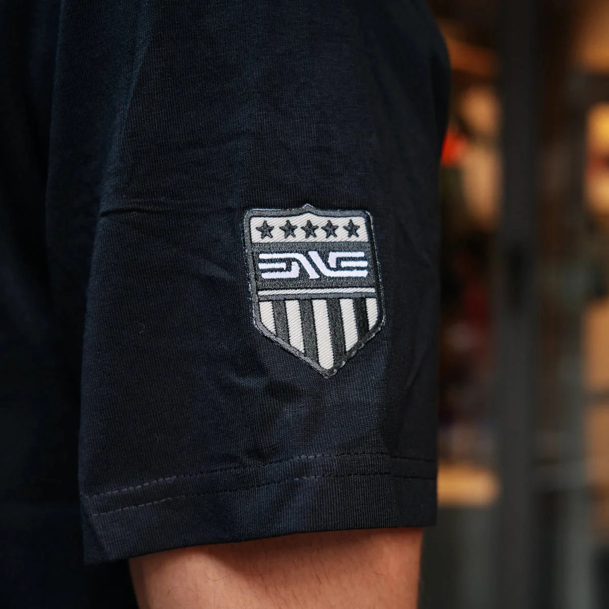 VELODROM Multi Patch Tshirt SS24 - Black - Image 5