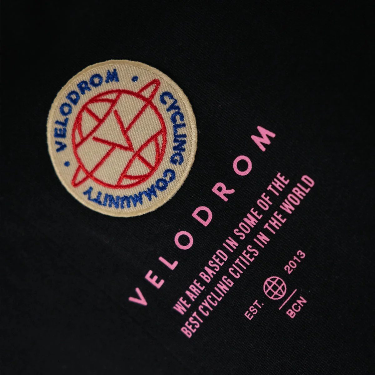 VELODROM Multi Patch Tshirt SS24 - Black - Image 6