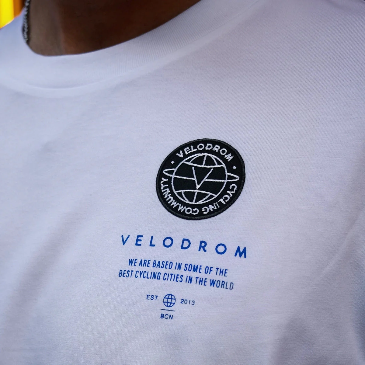 VELODROM Multi Patch Tshirt SS24 - Whit - Image 4