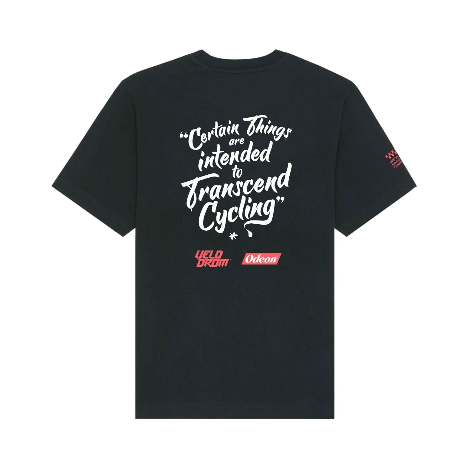 VELODROM Odeon Transcending Cycling Tshirt - Black - Image 2