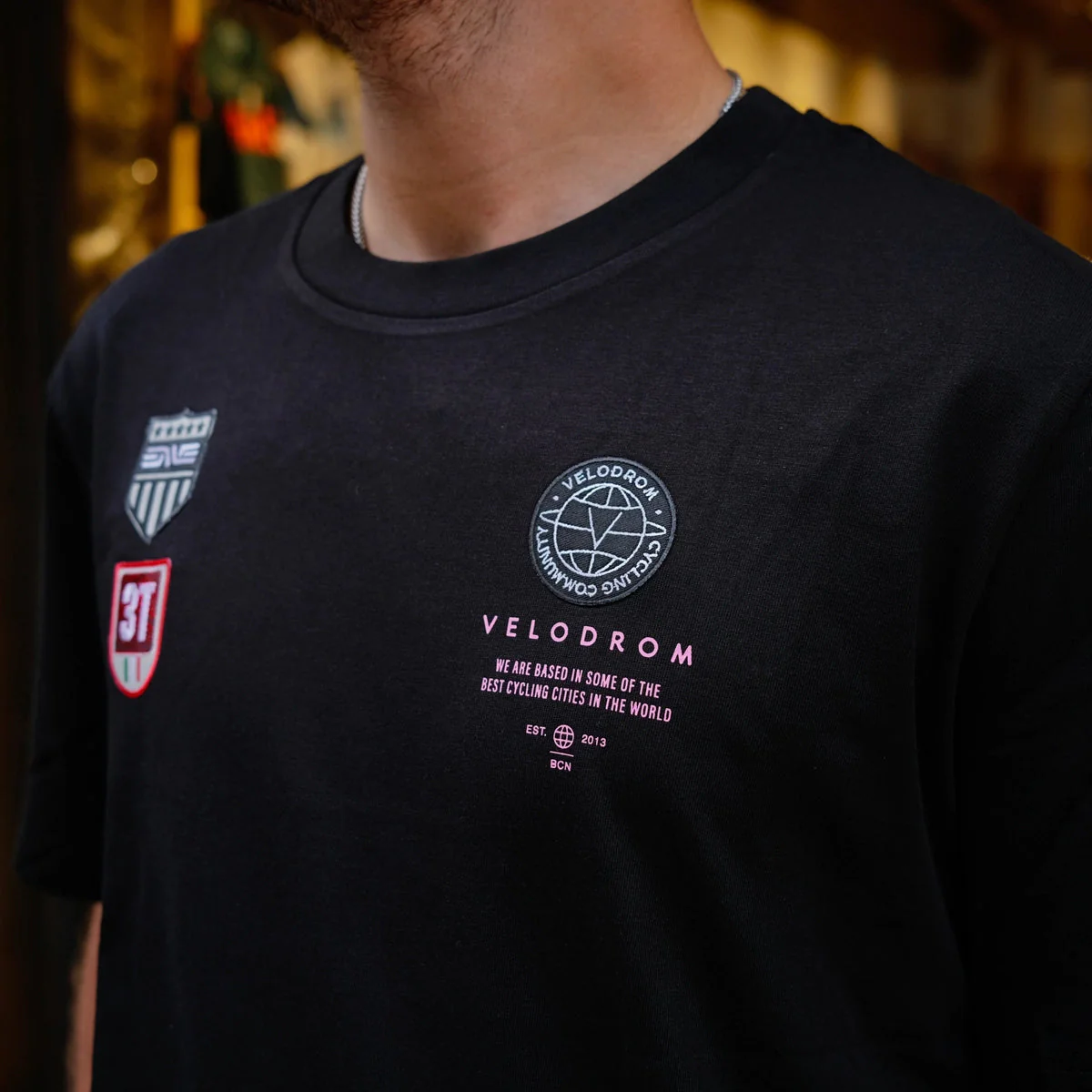VELODROM Patch Enve/3T Tshirt SS24 - Black - Image 4