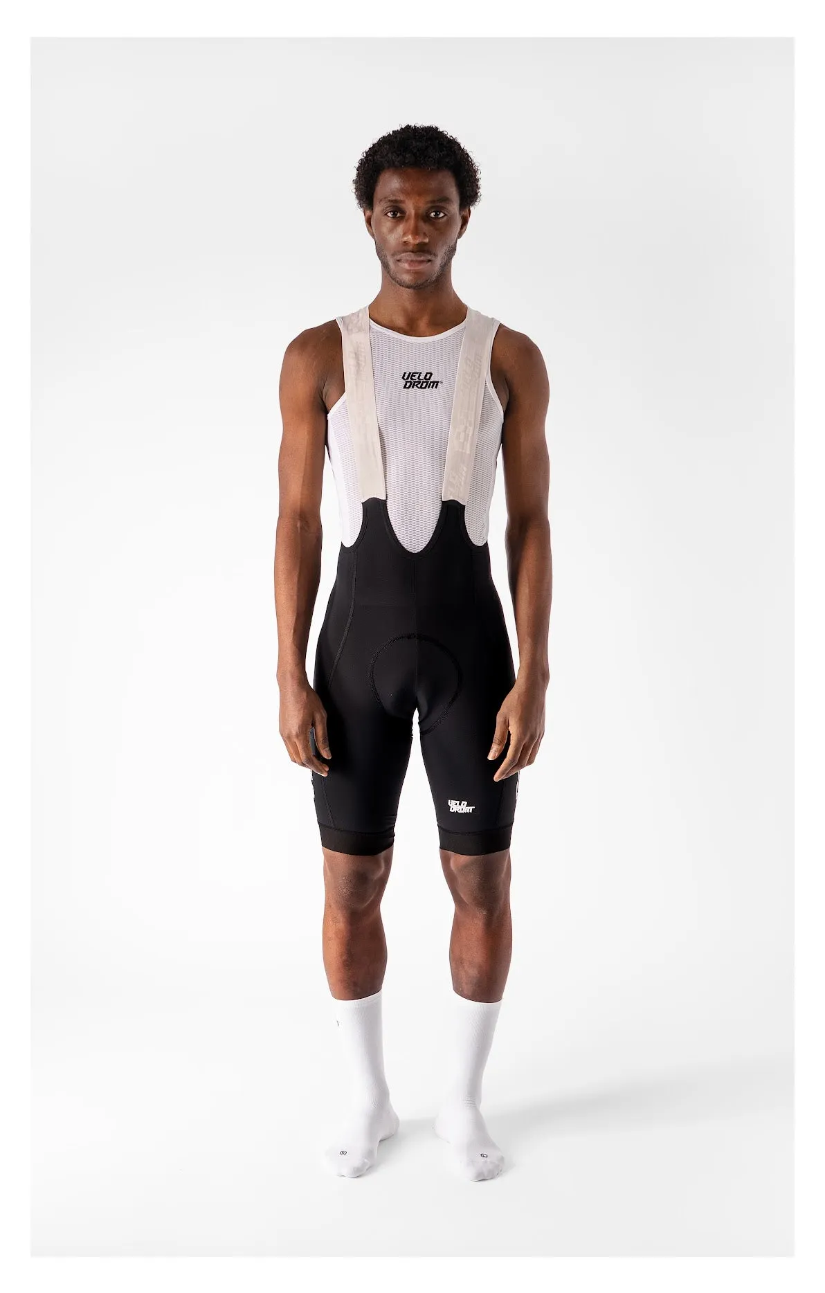 VELODROM Raceday 3.0 Cargo Bib Shorts - Black/White - Image 4