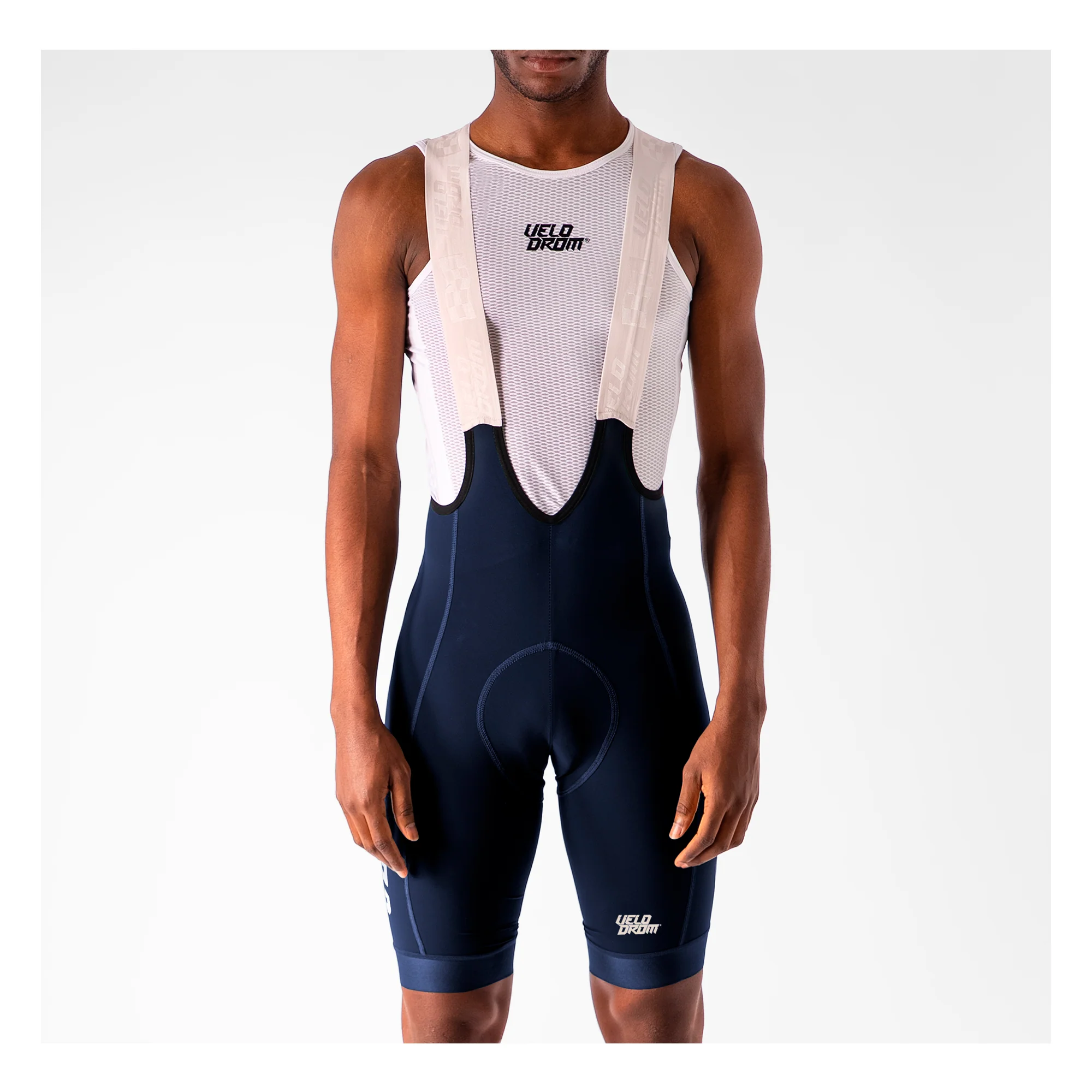 VELODROM Raceday 3.0 Cargo Bib Shorts - Navy/White