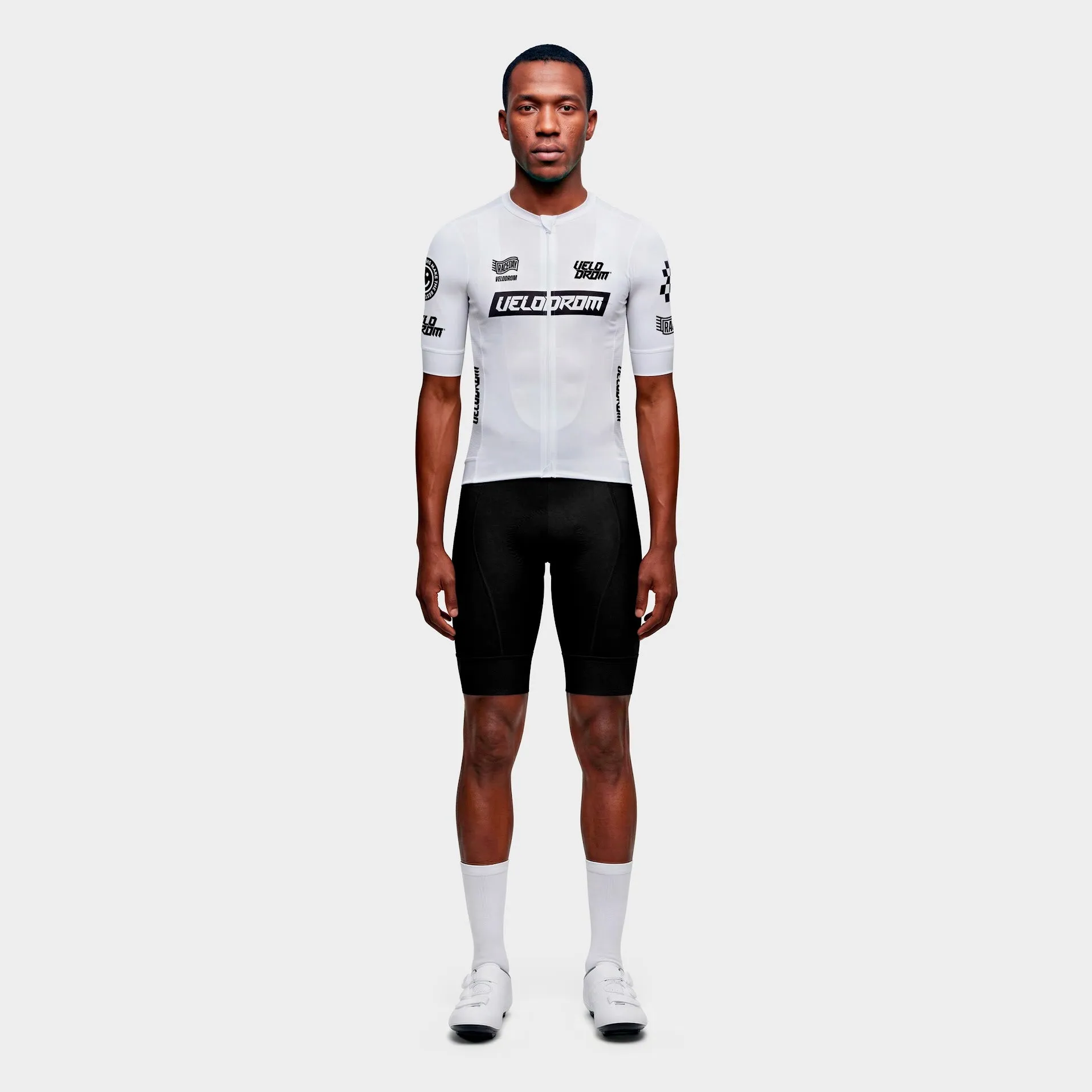 VELODROM Raceday 4.0 Jersey - White/Black - Image 2