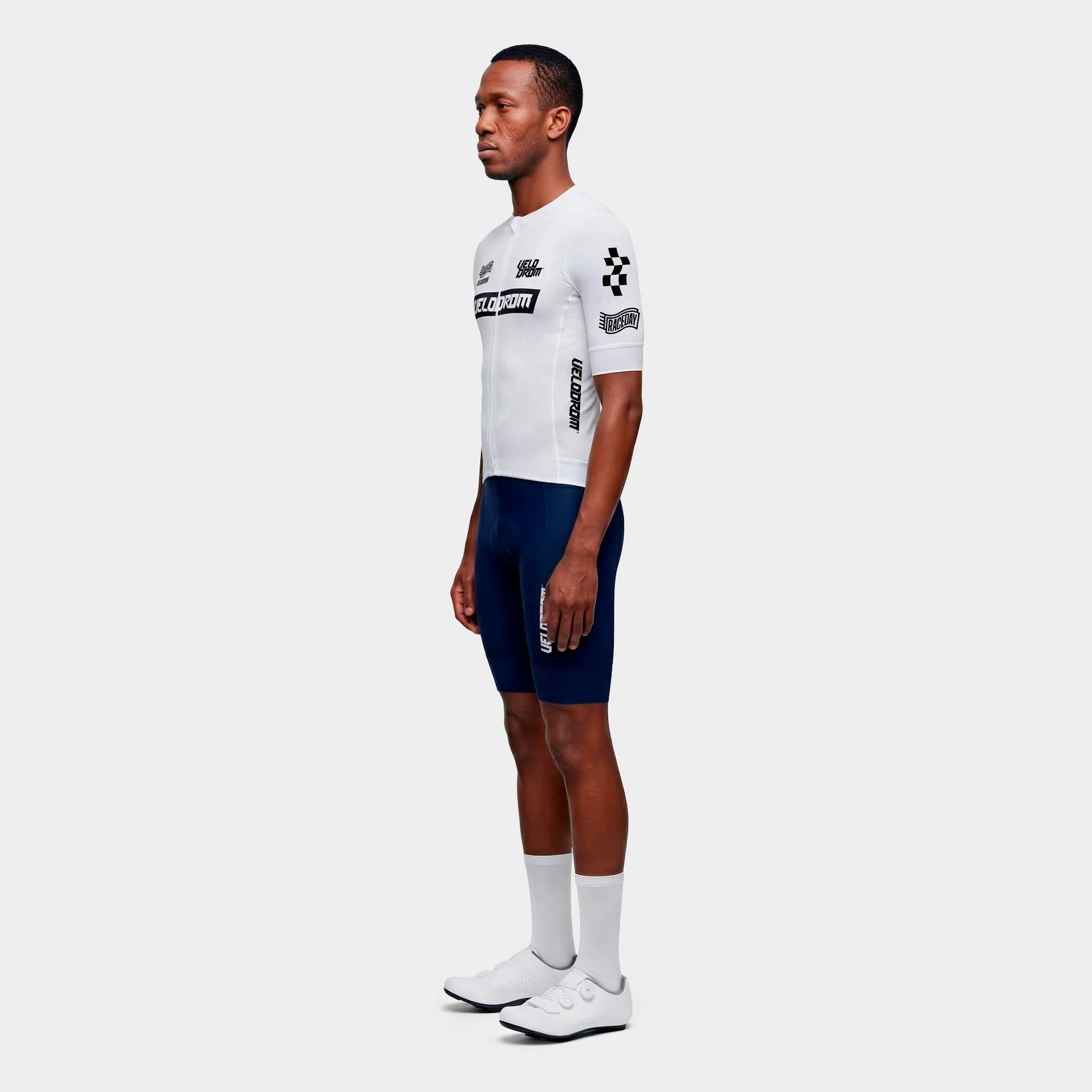 VELODROM Raceday 4.0 Jersey - White/Black - Image 6