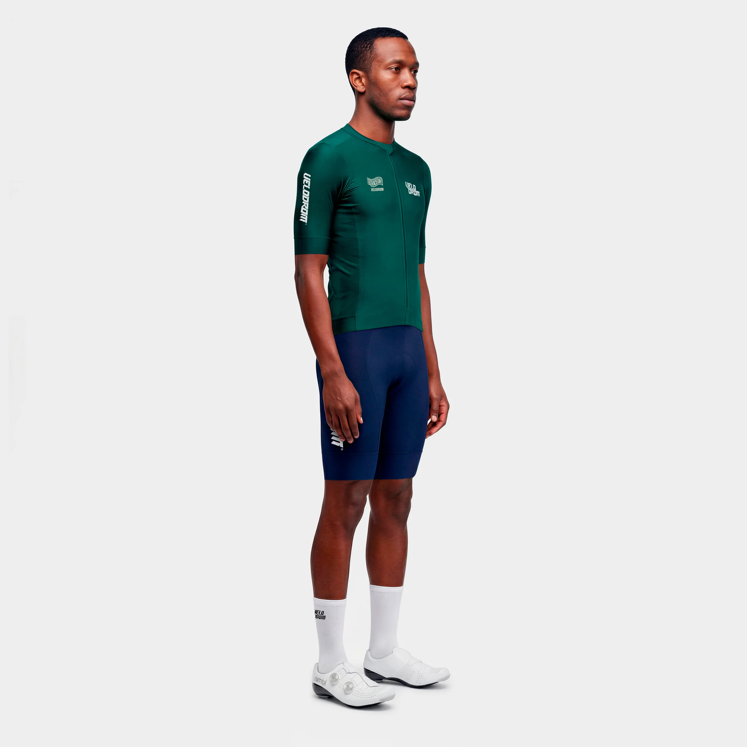 VELODROM Raceday 4.0 Jersey - Midnight Green/Vanilla - Image 6