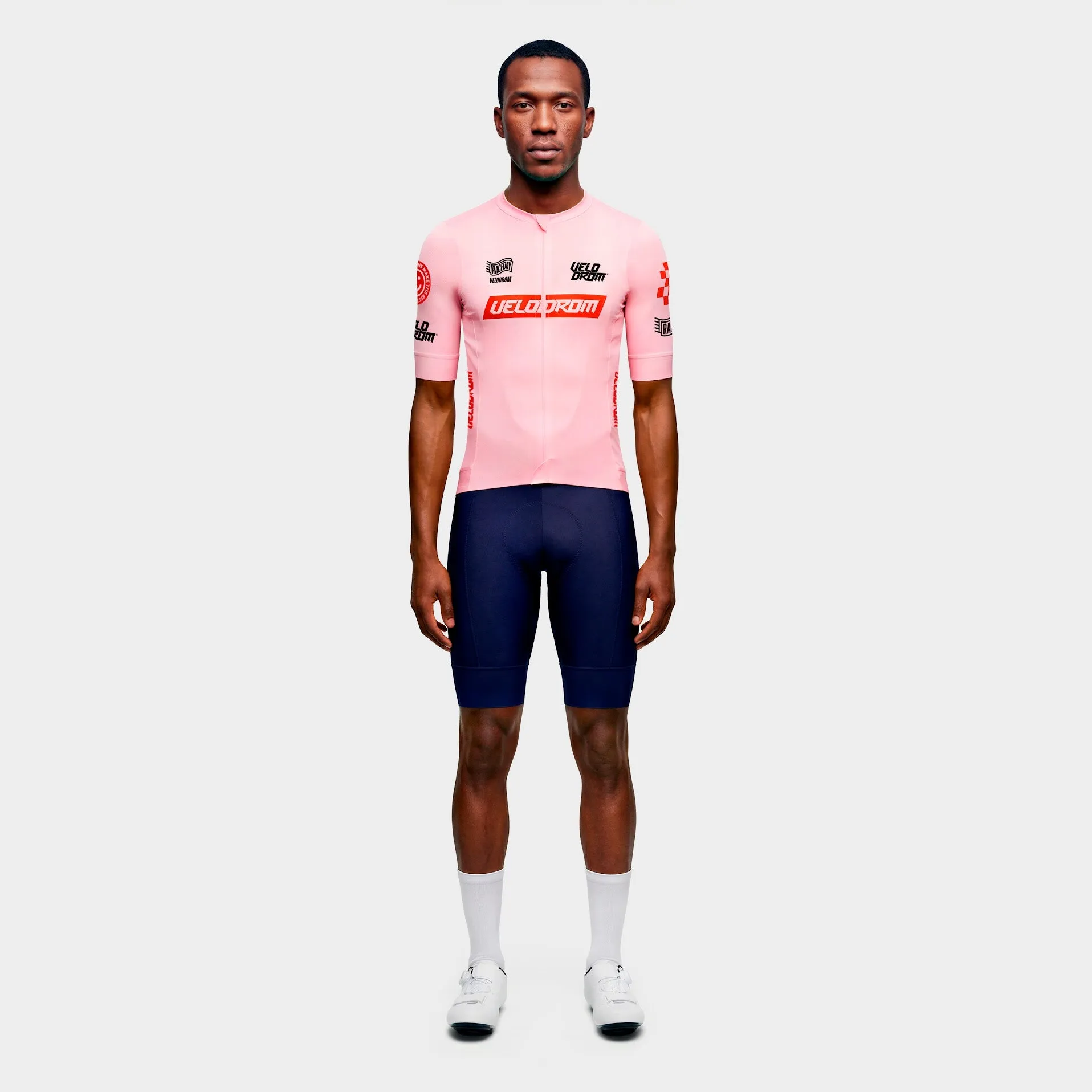 VELODROM Raceday 4.0 Jersey - Pink Gum/Red - Image 2