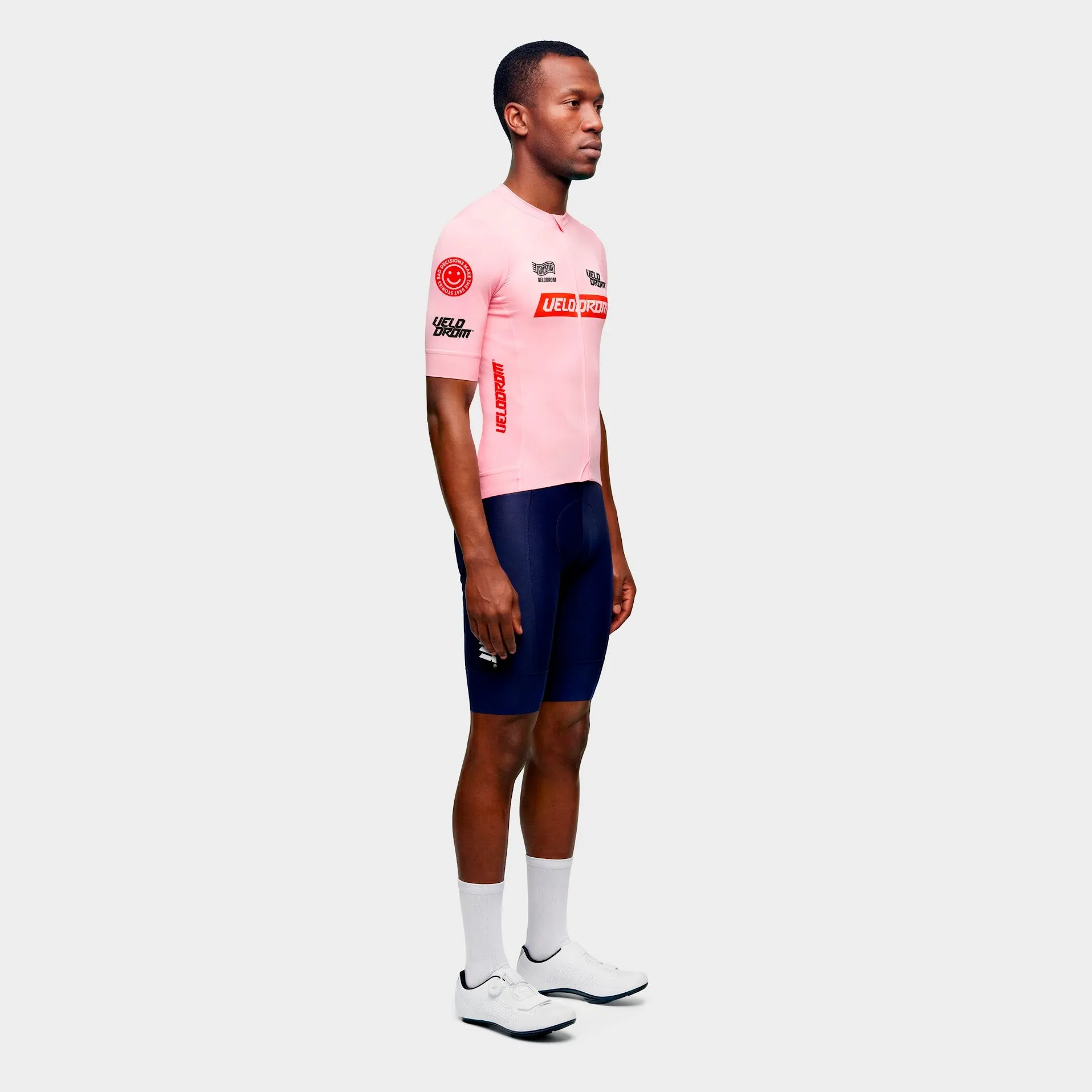 VELODROM Raceday 4.0 Jersey - Pink Gum/Red - Image 6